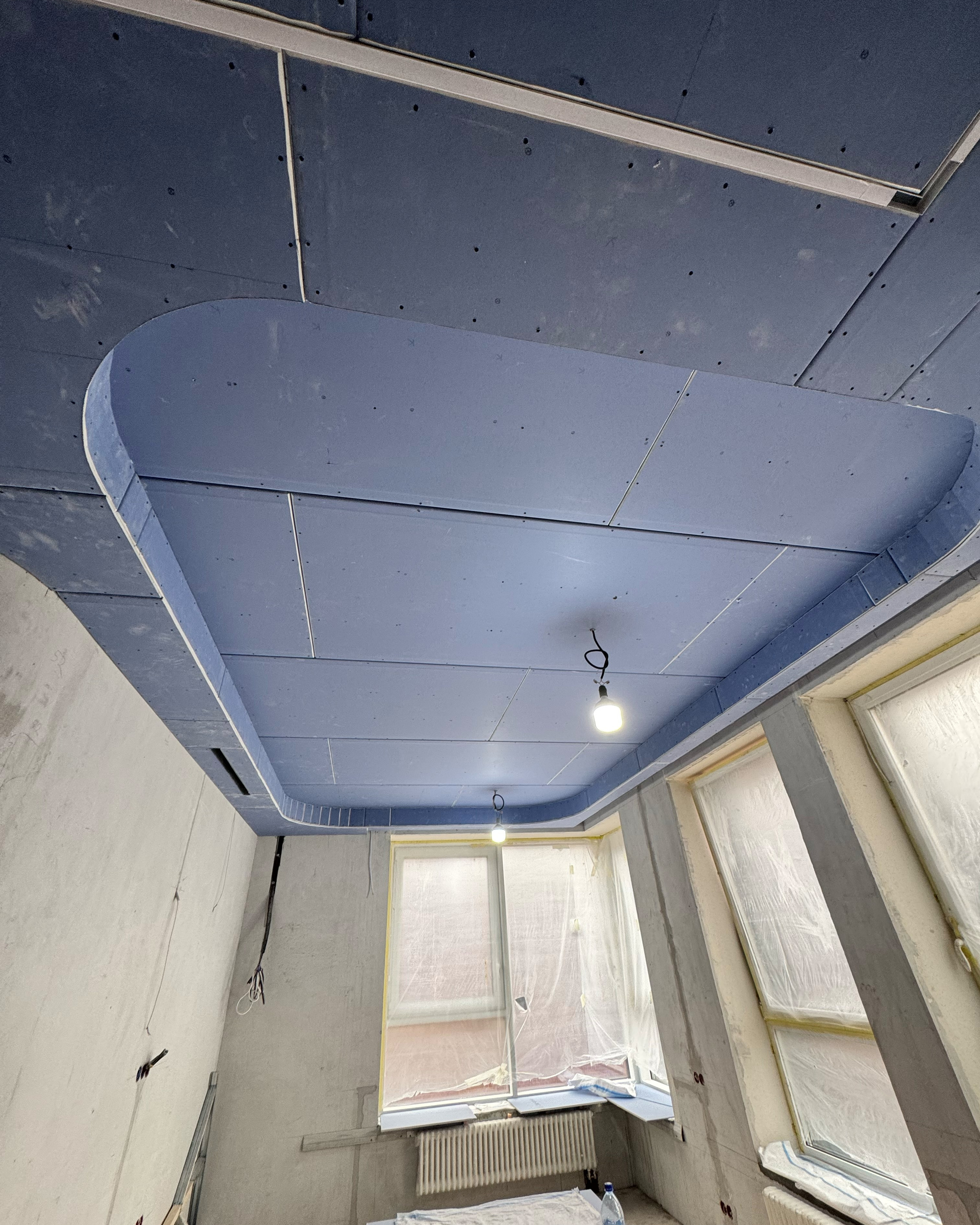 МОНТАЖ ПОТОЛКА ИЗ ГКЛ