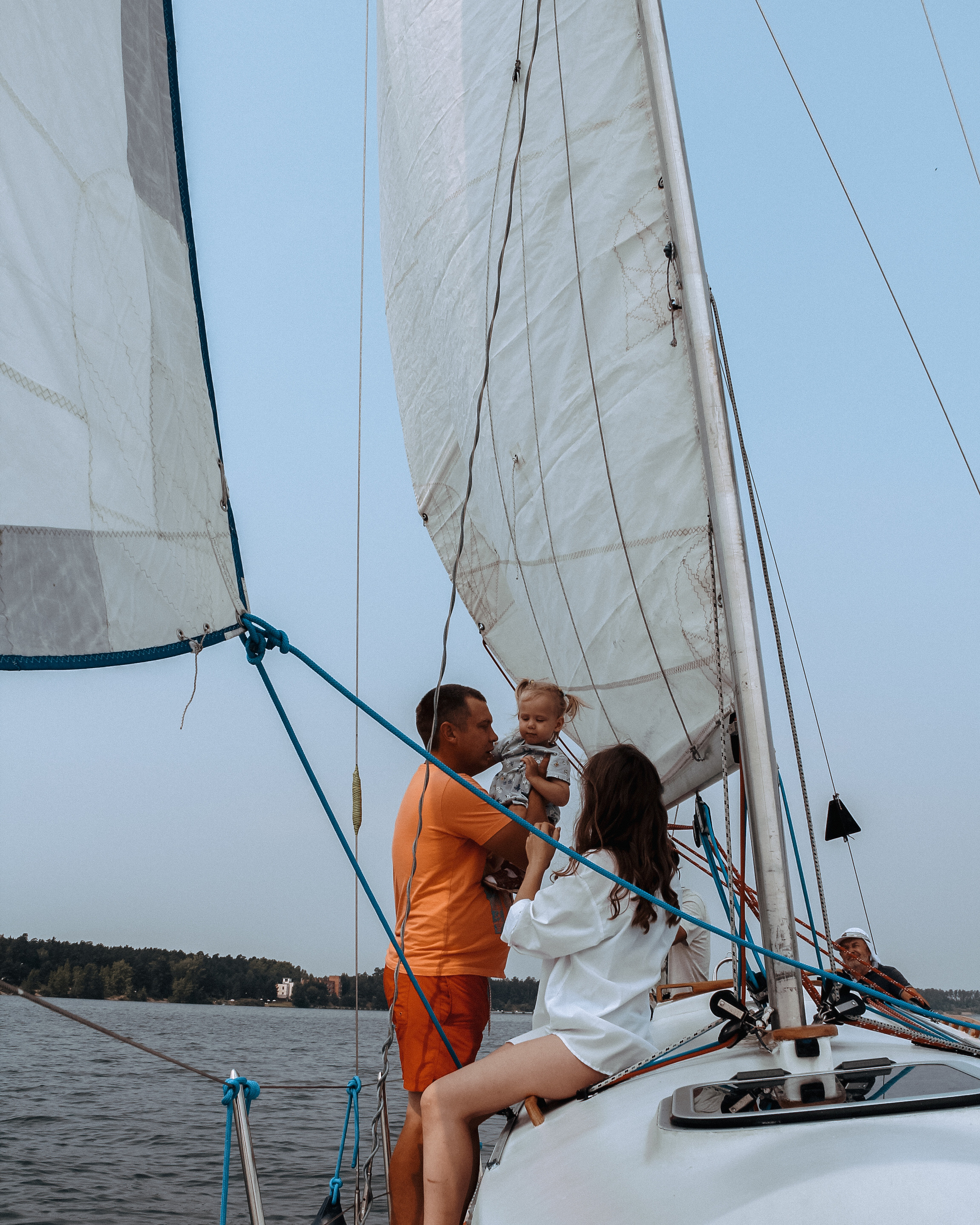 Семейная съемка. Лена, Юра и Ксю.