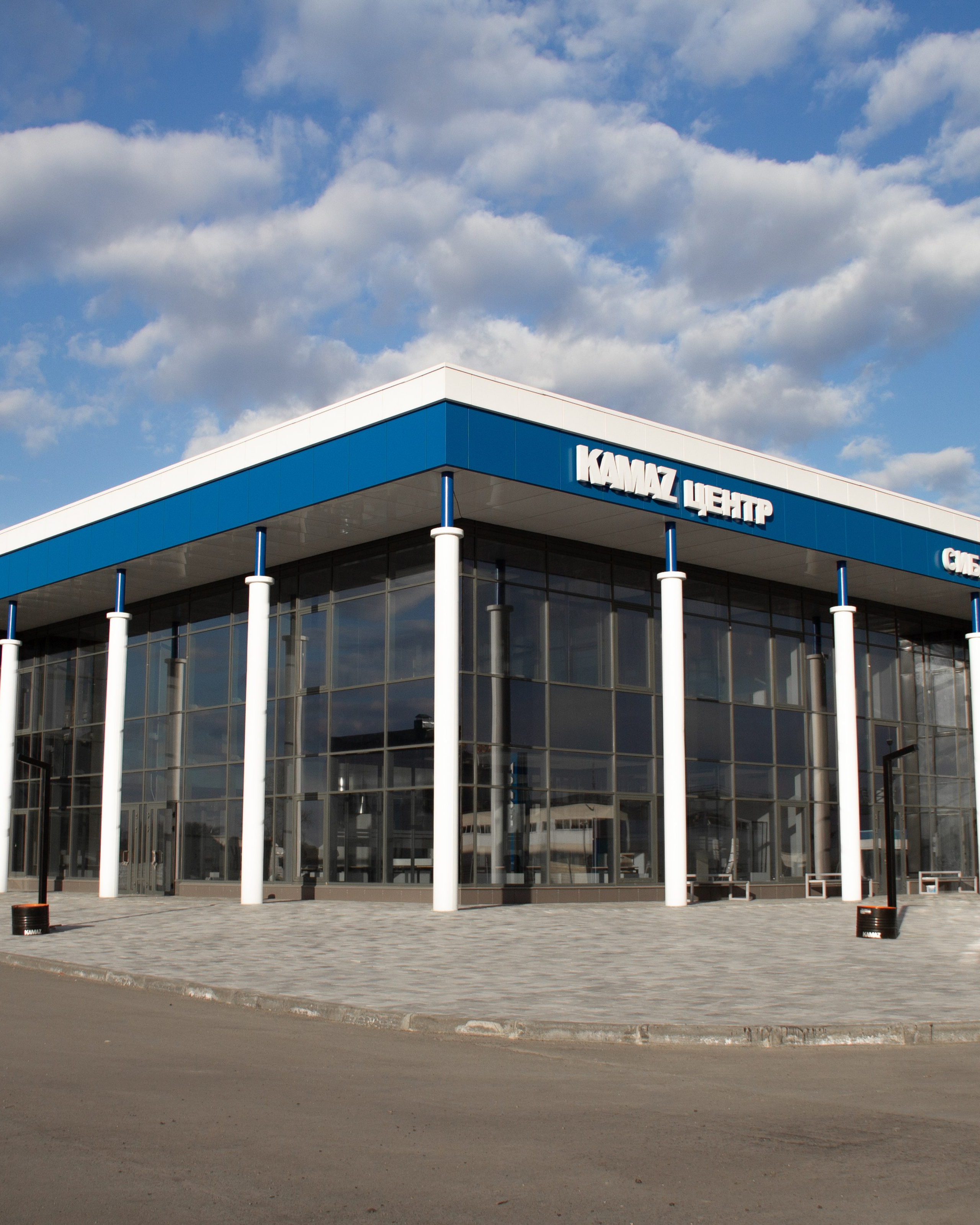 КАМАЗ центр. Проект освещения.