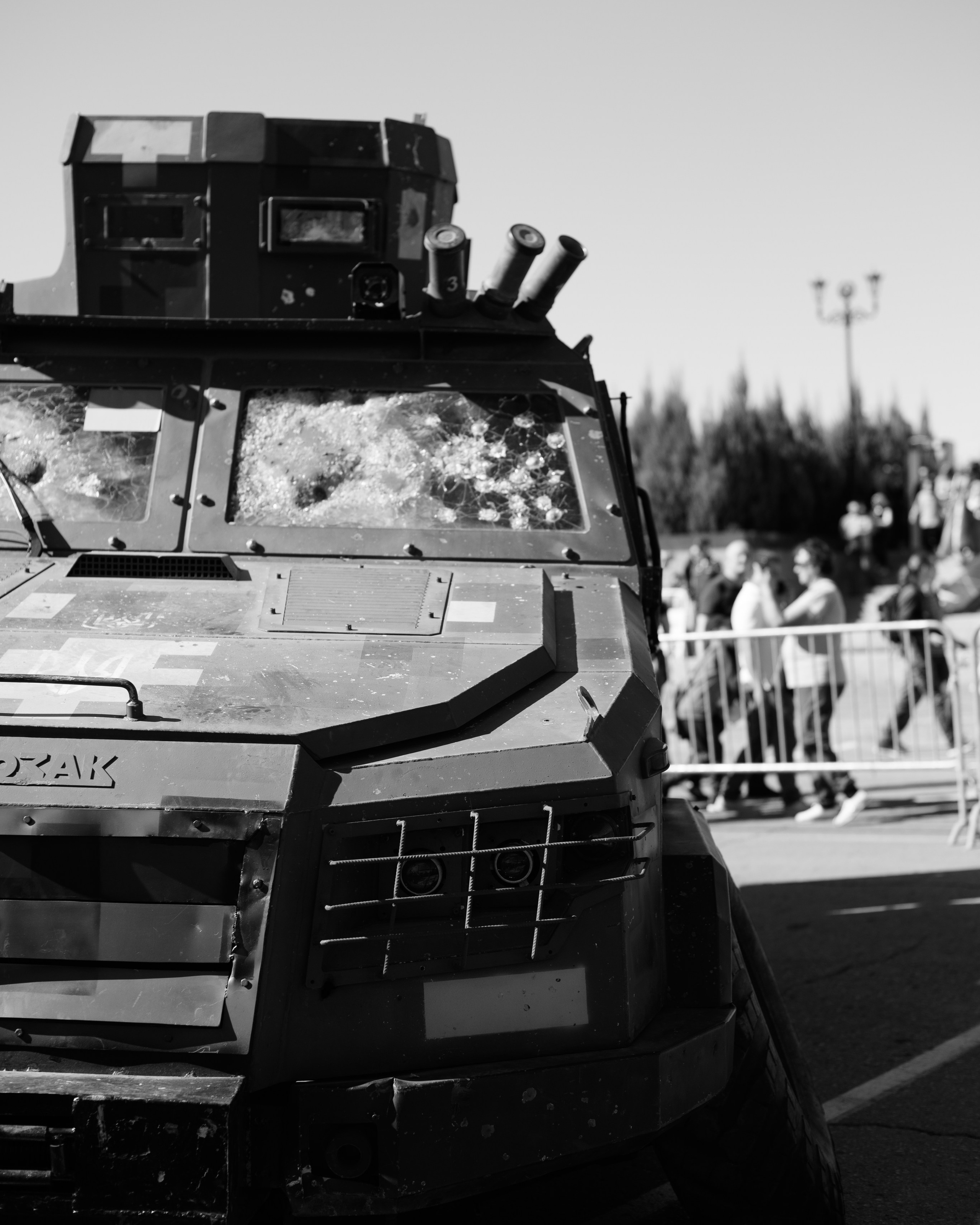 Выставка трофейной военной техники