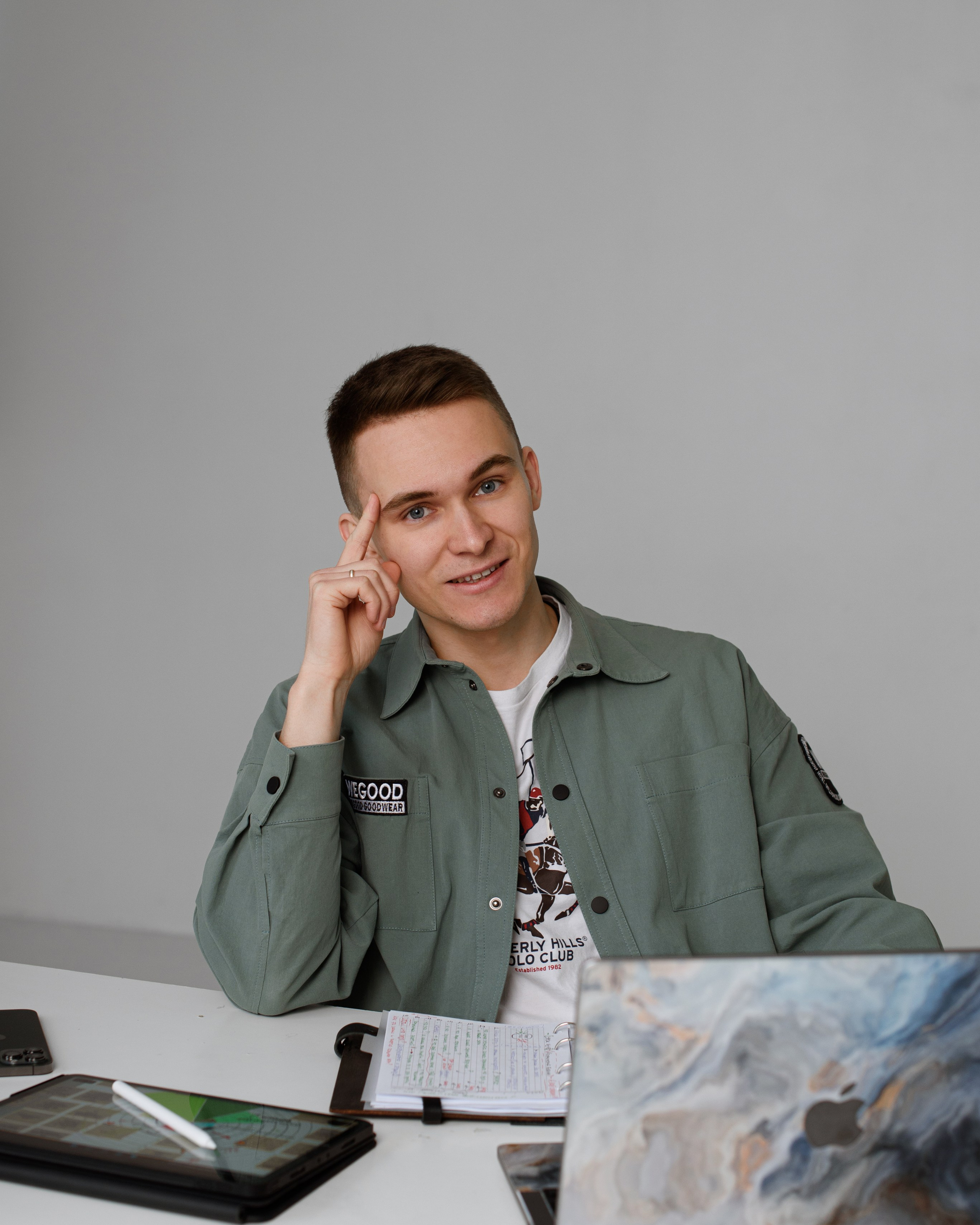 Контент съёмка для коуча