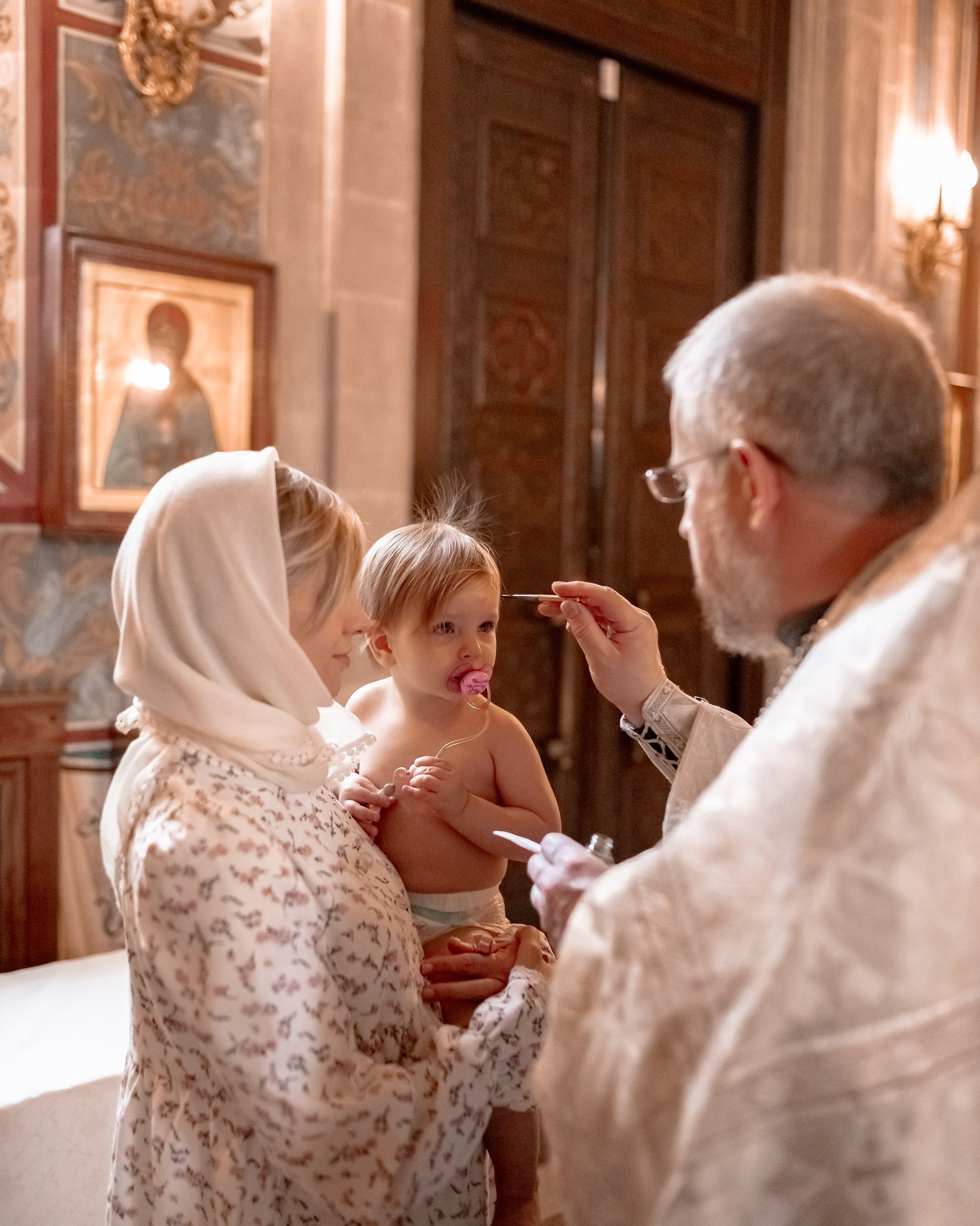 Крещение Влады. Храм Сергия Радонежского на рязанке