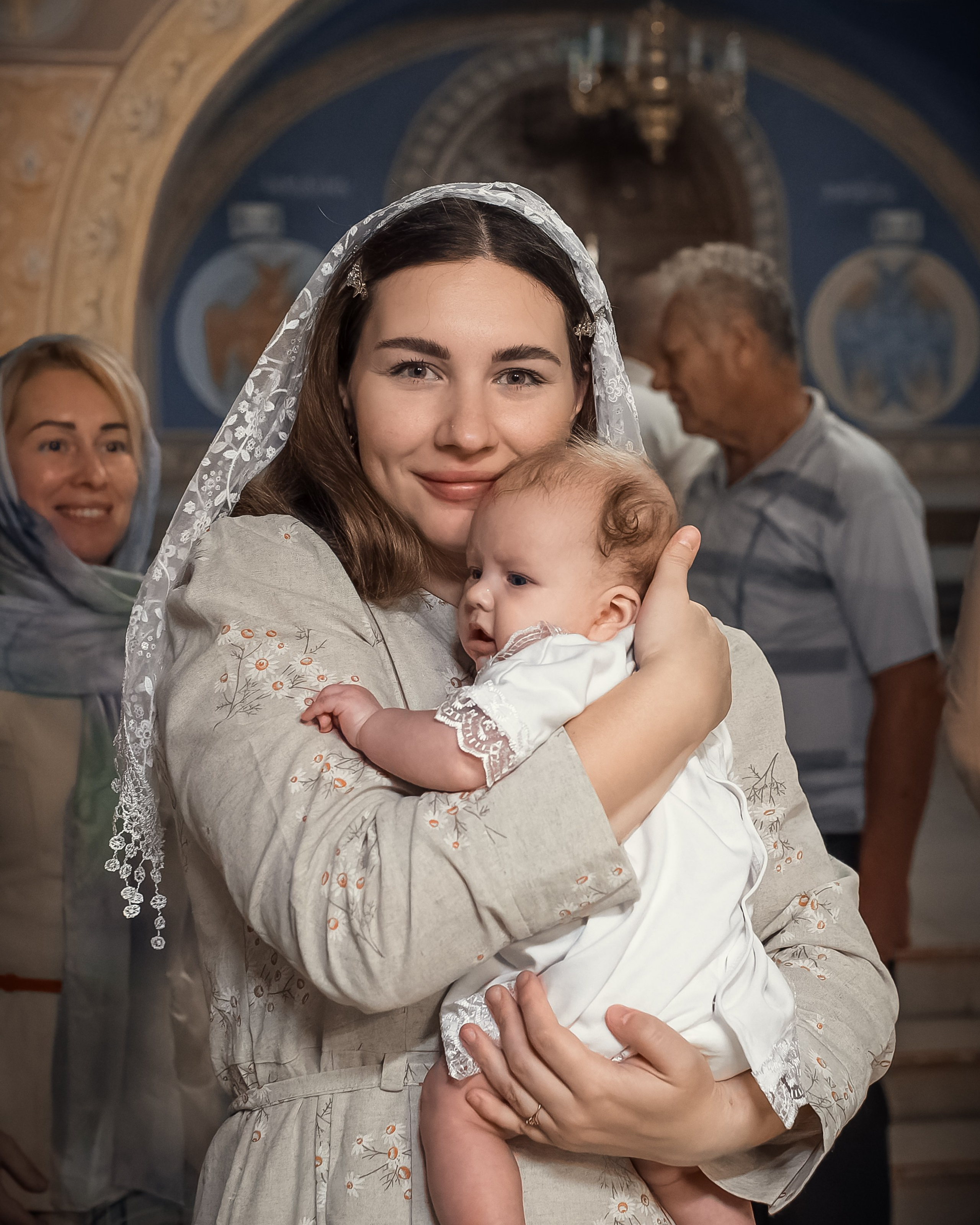 Крещение в Храме всех Святых на Филевской пойме