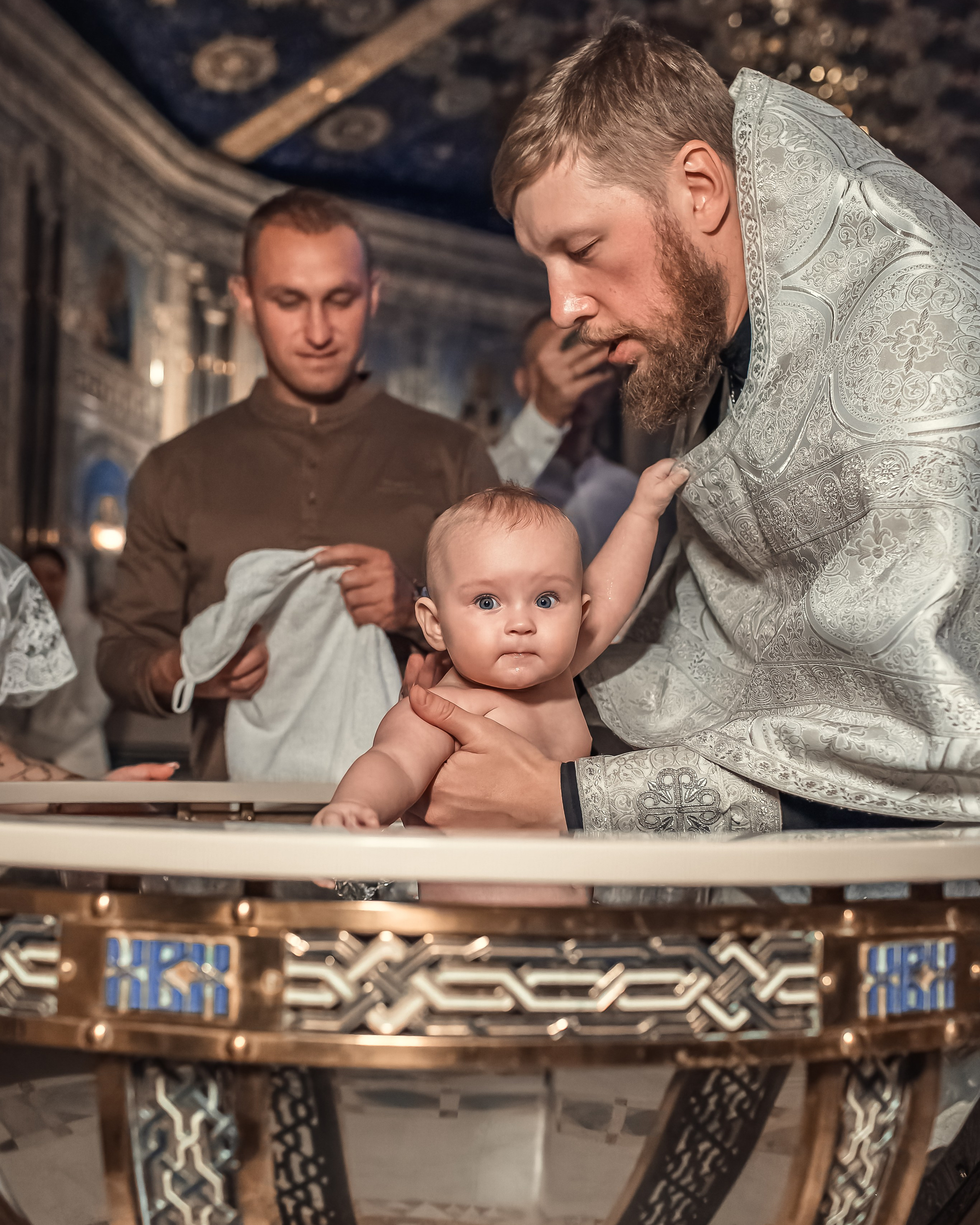 Крещение в Храме Вооруженных Сил России