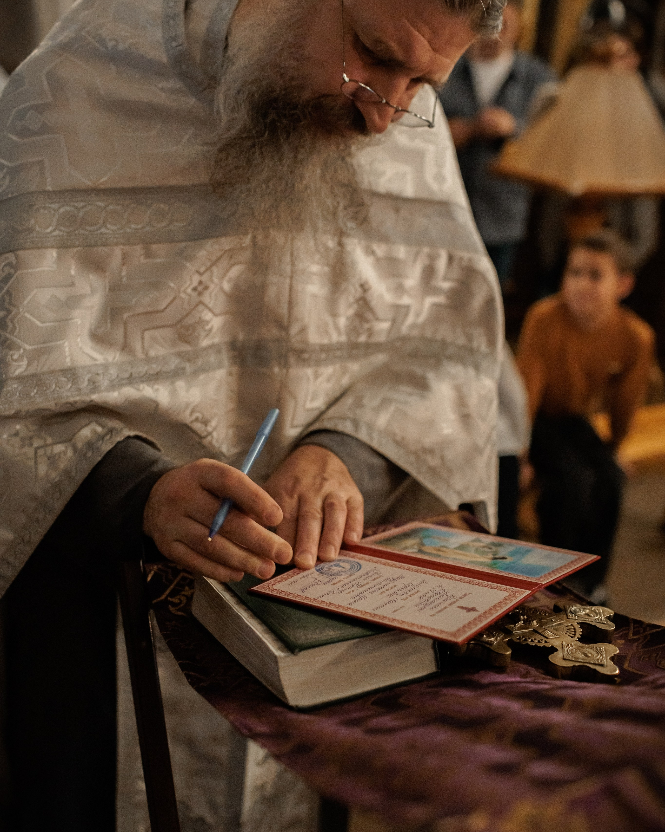 Крещение в&nbsp;Храме Живоначальной Троицы в&nbsp;Хохлах