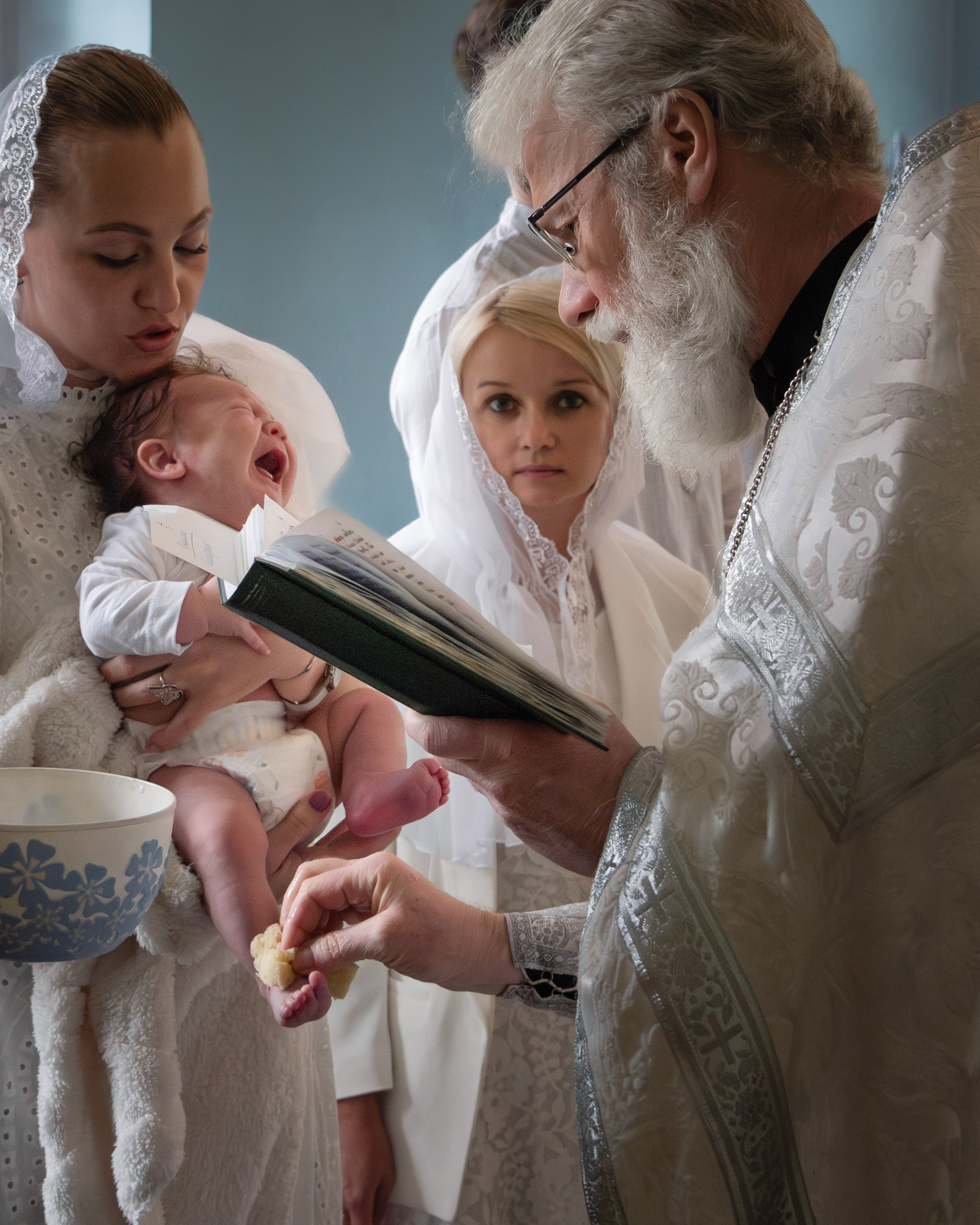 Крещение в Храме Влахернской иконы Божией Матери в Кузьминках