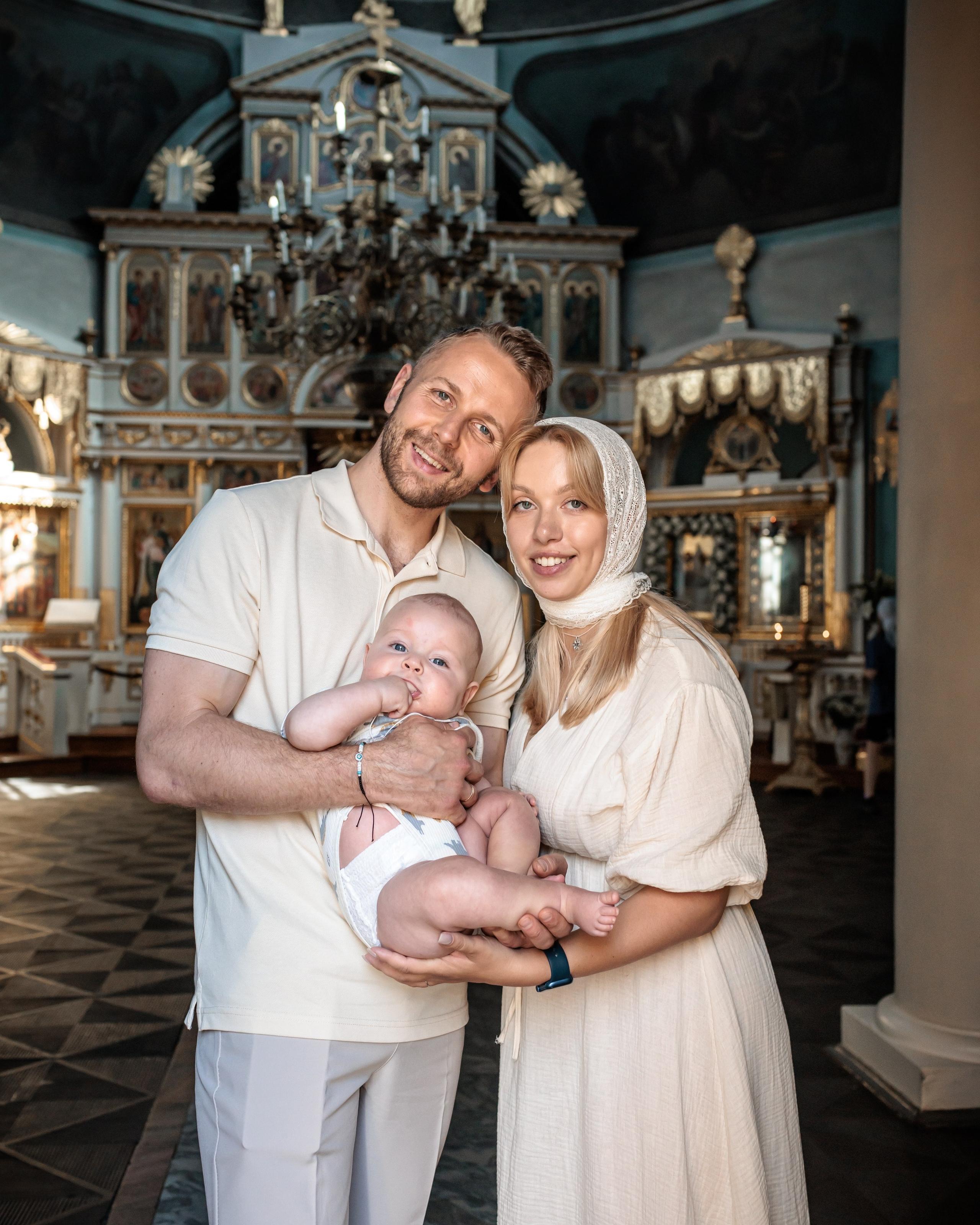 Крещение в Храме Успения Пресвятой Богородицы в Косино