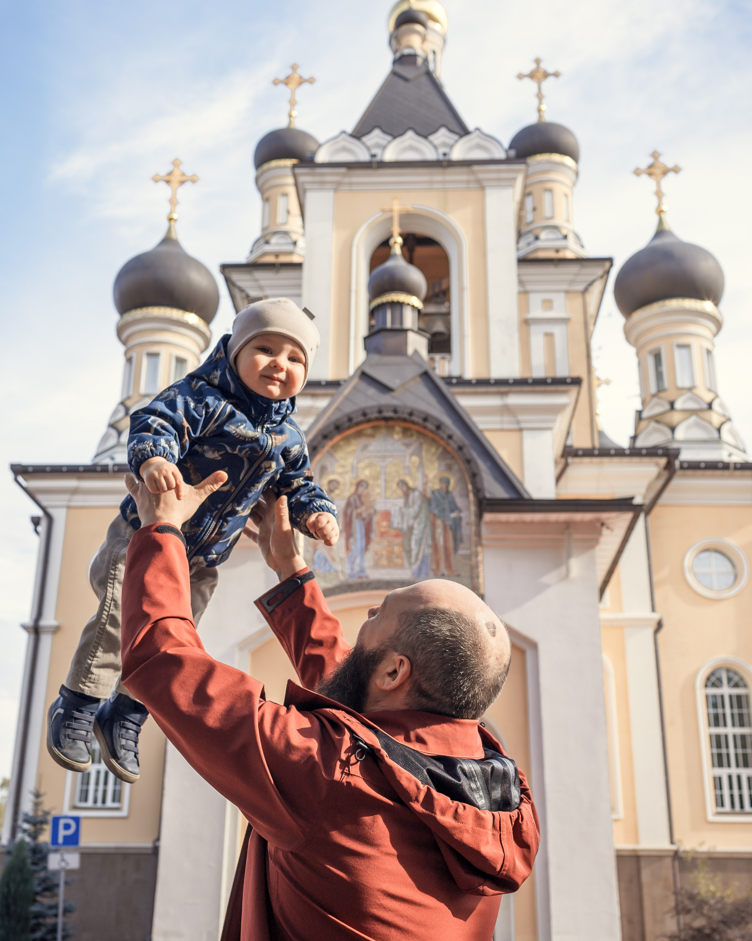 Крещение Дмитрия в&nbsp;Храме Сретения Господня в&nbsp;Жулебино