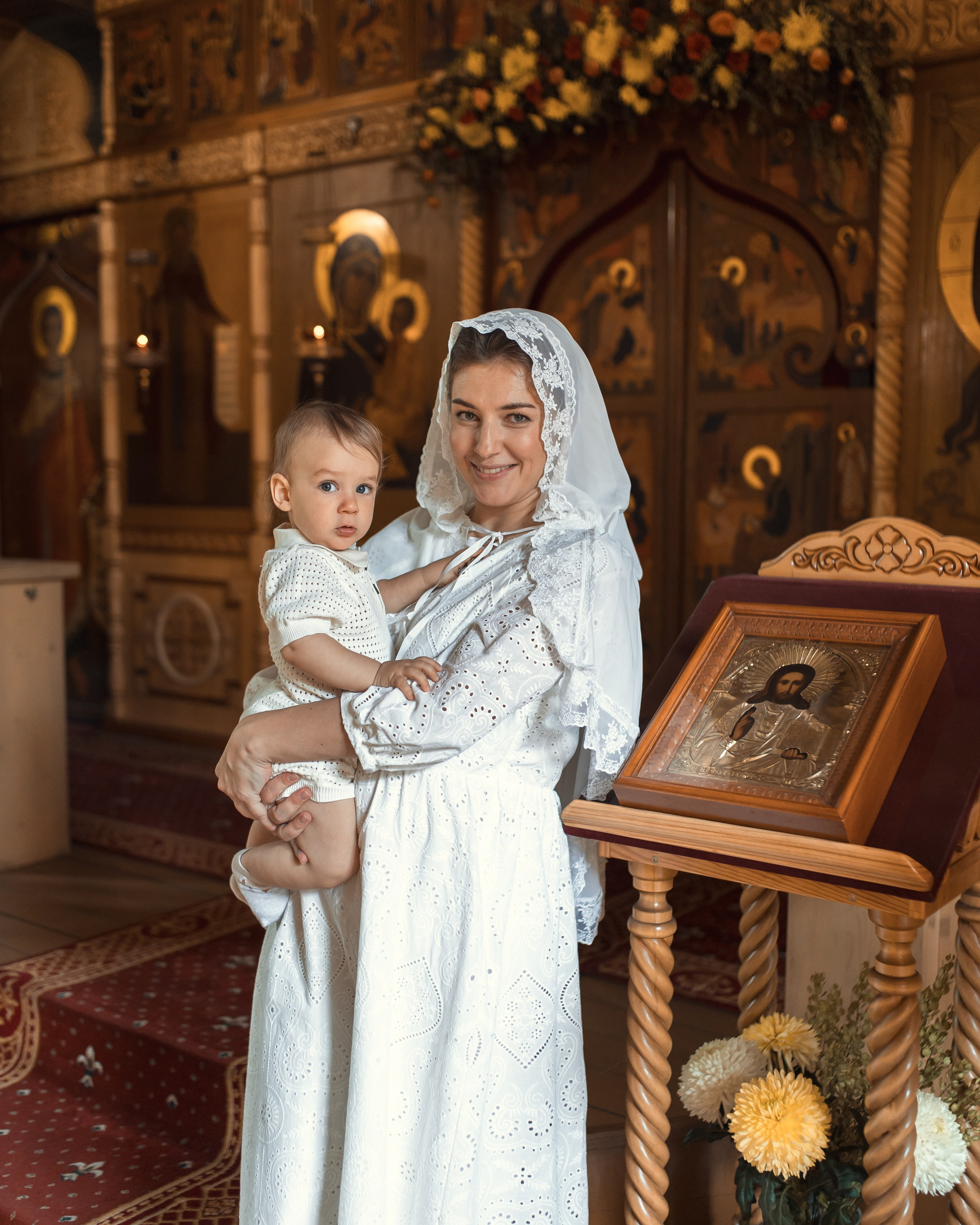 Крещение Артемия. Храм Святителя Николая у Соломенной сторожки. г. Москва