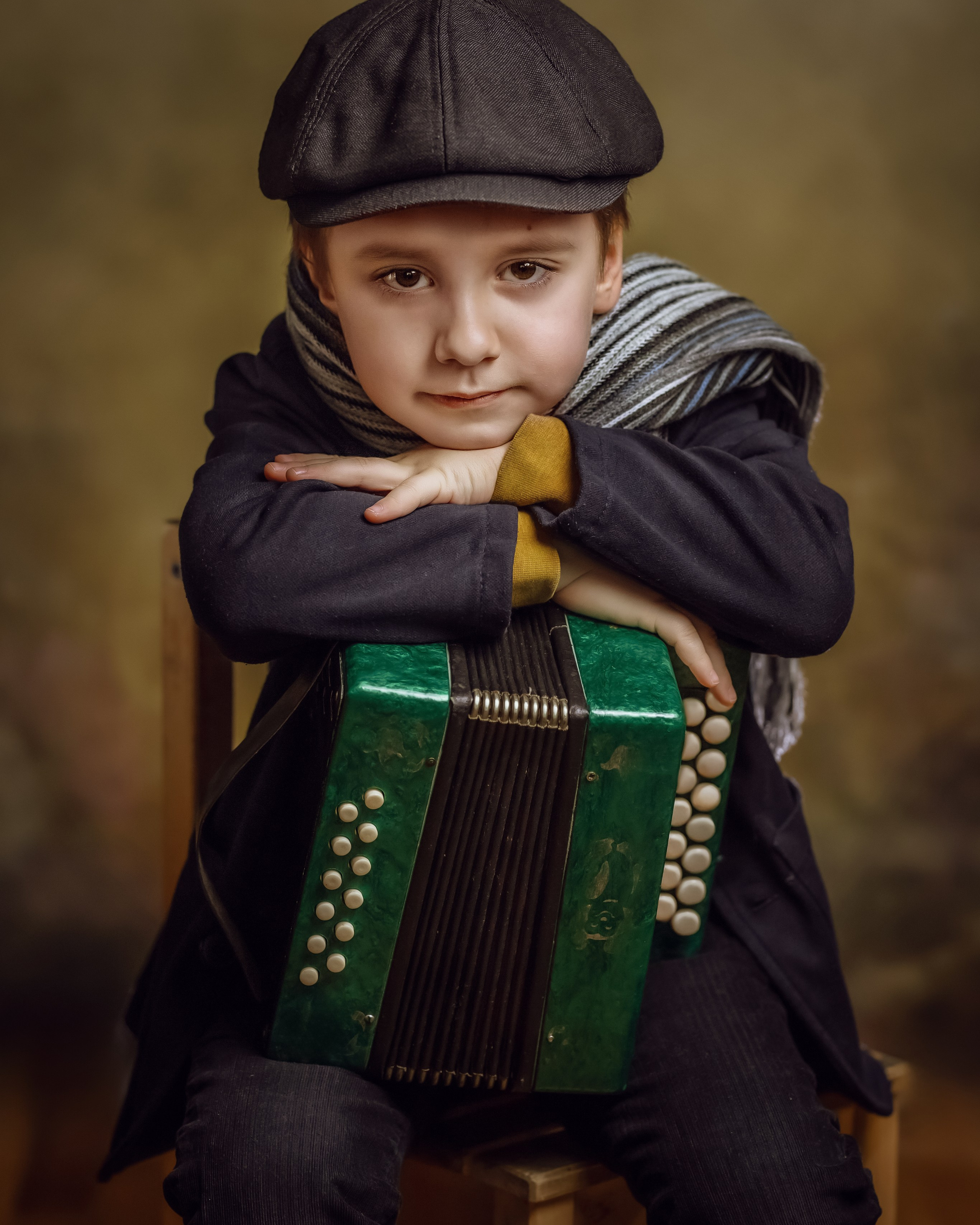 Фотопроект «Стилизованный РЕТРО портрет»