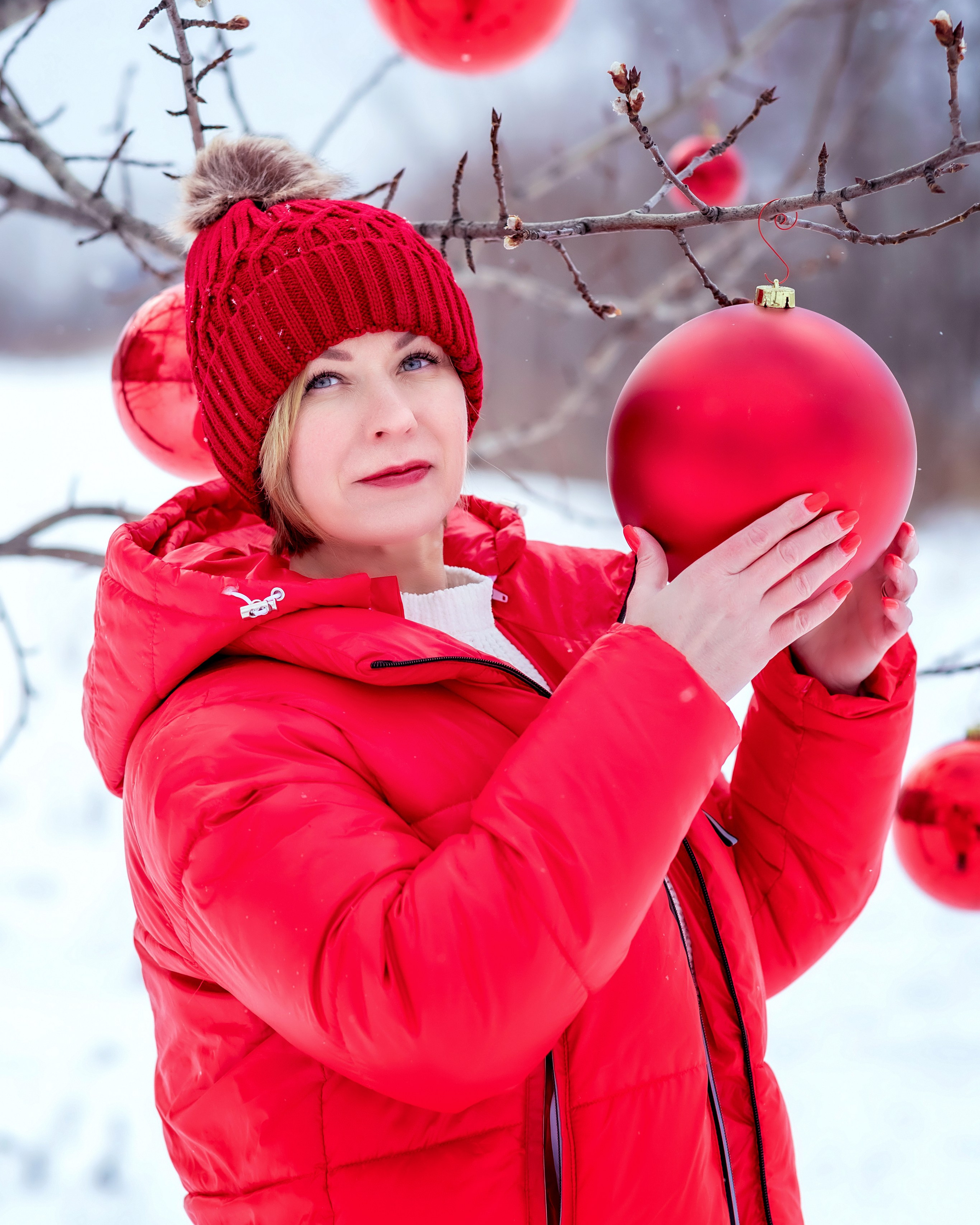 Фотопроект «Красные ШАРЫ»