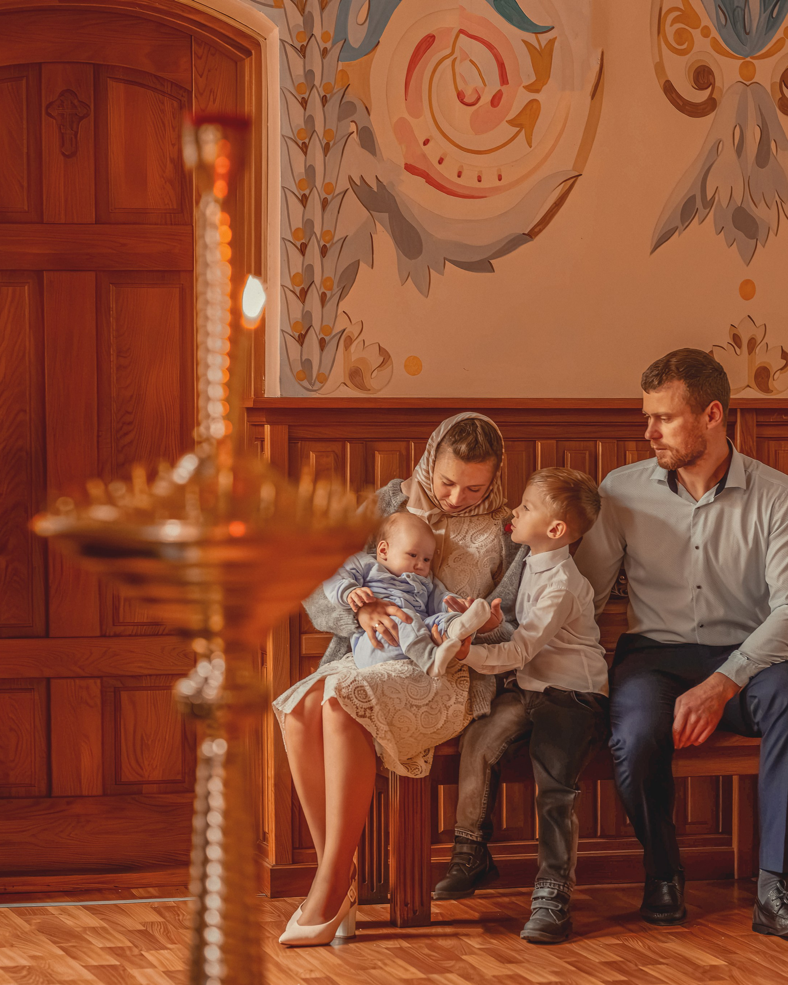 Таинство Крещения Георгия