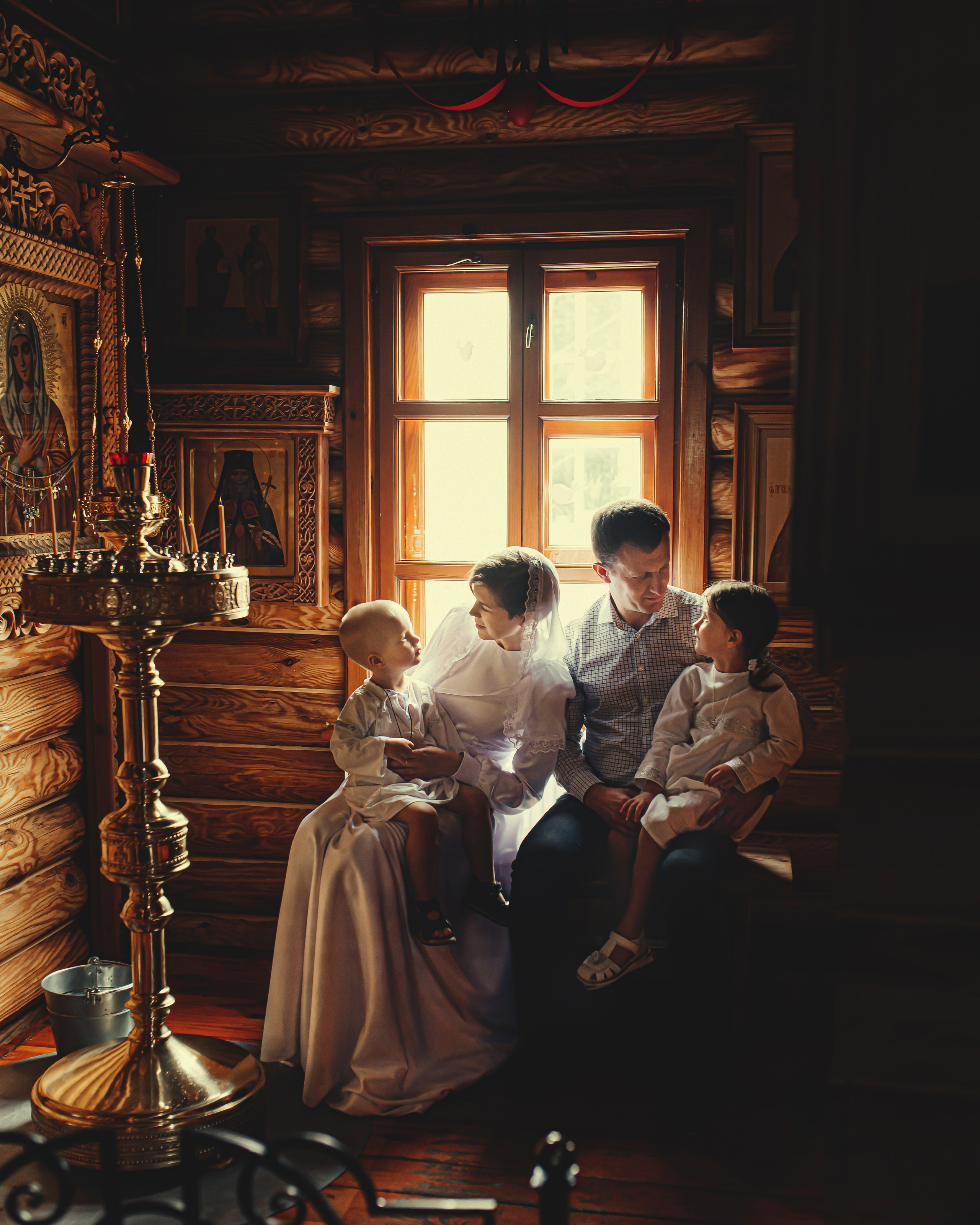 Таинство Крещения Арины и&nbsp;Глеба