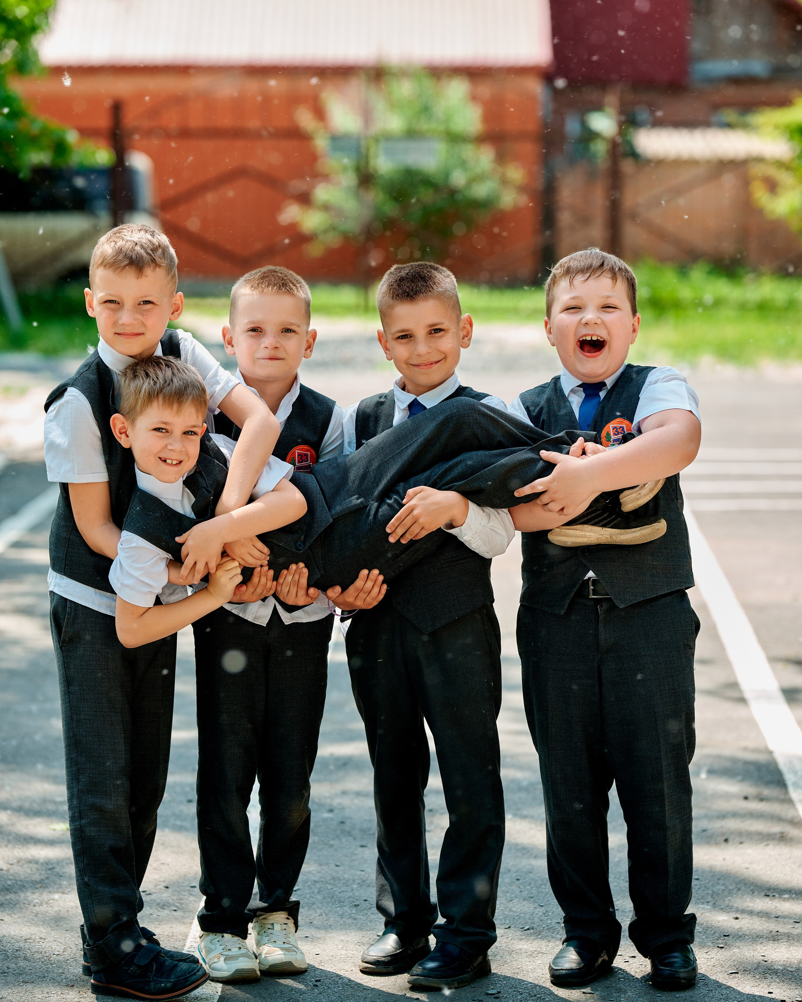 Съемка для альбома с&nbsp;1-4 класс. 1 класс 33 лицей