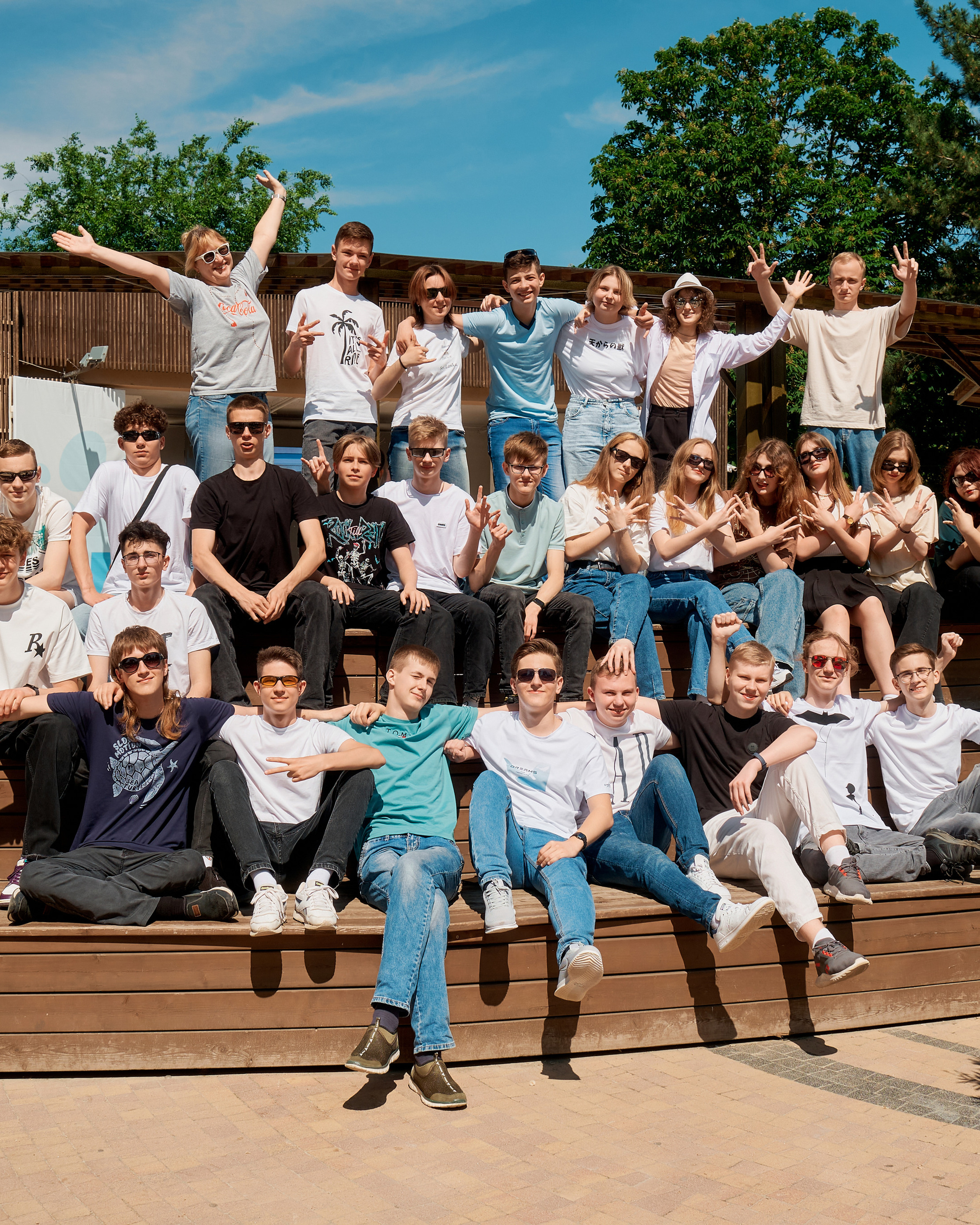 9 класс. Парк им. Горького. Весенняя съемка