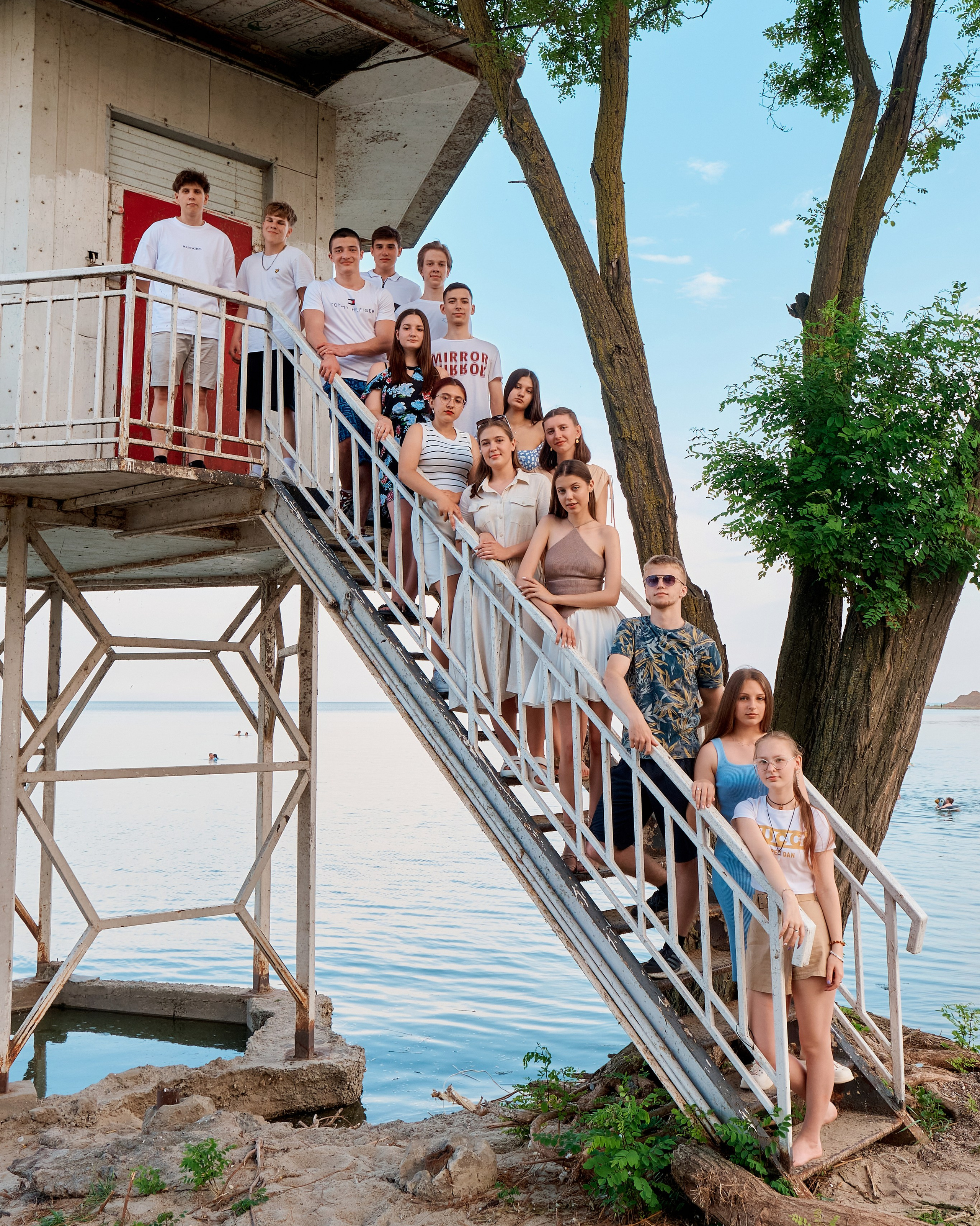 Съемка выпускников «Пикник у моря»