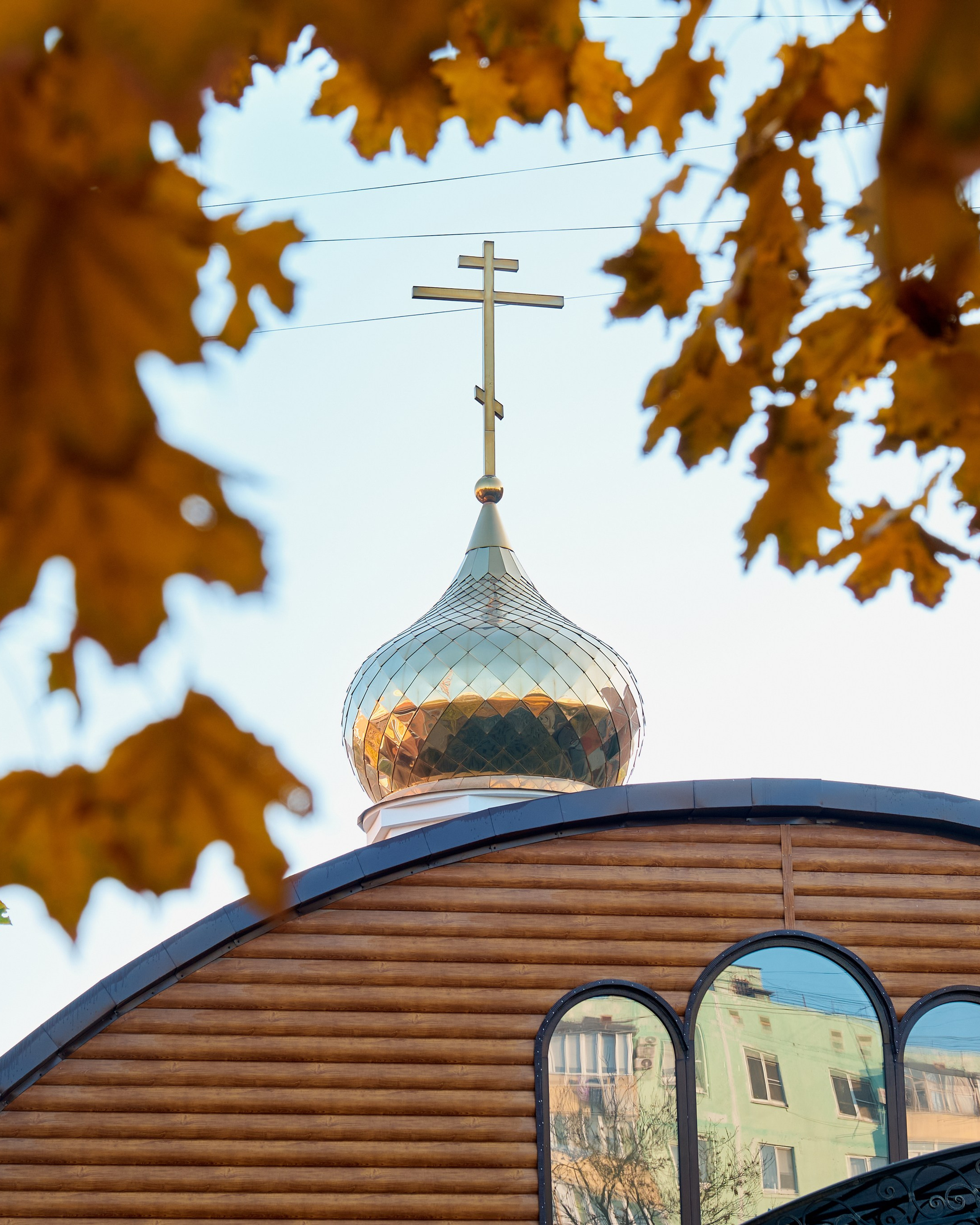 Крестины Диамида. Храм св. Серафима Саровского