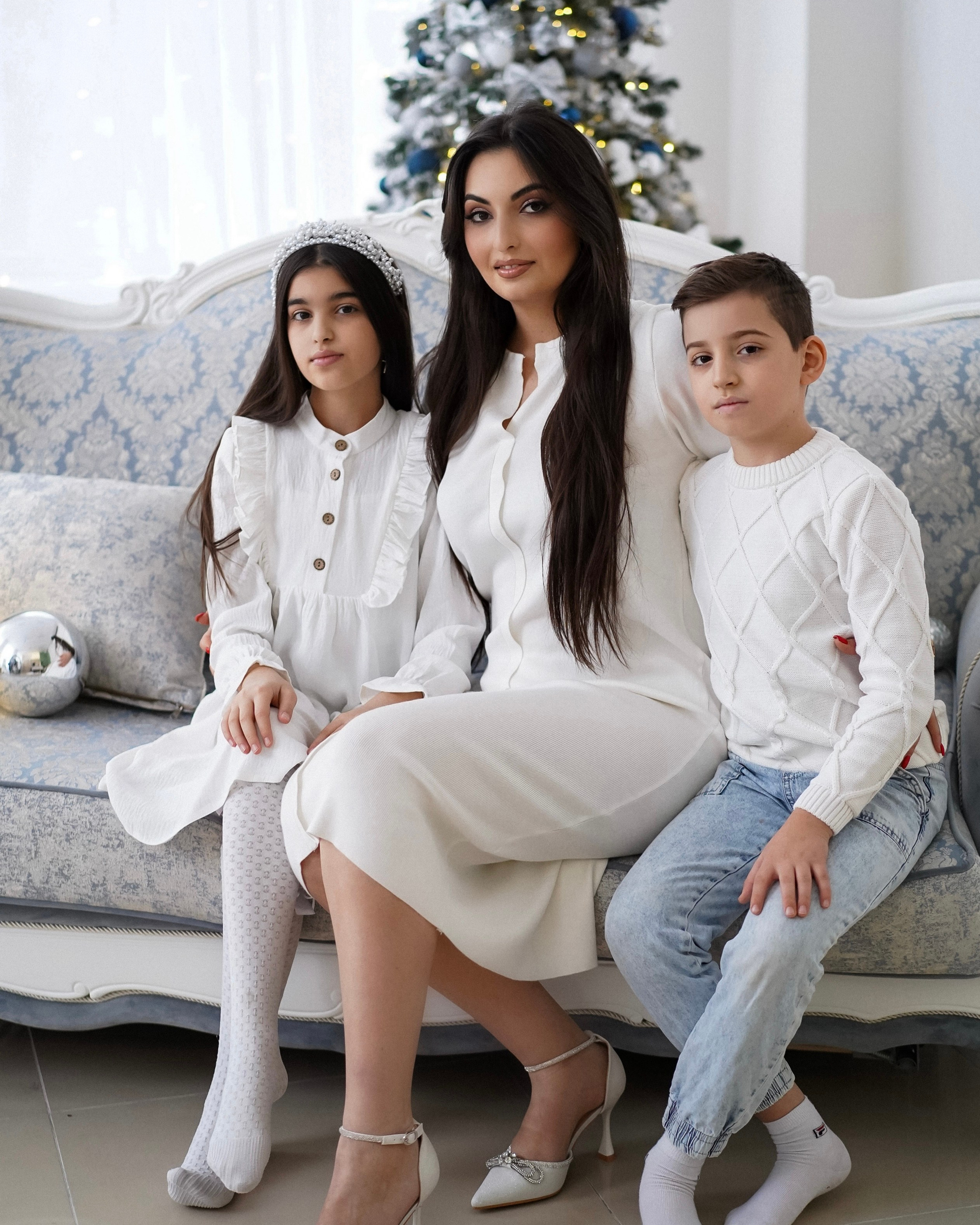 Мама с детьми