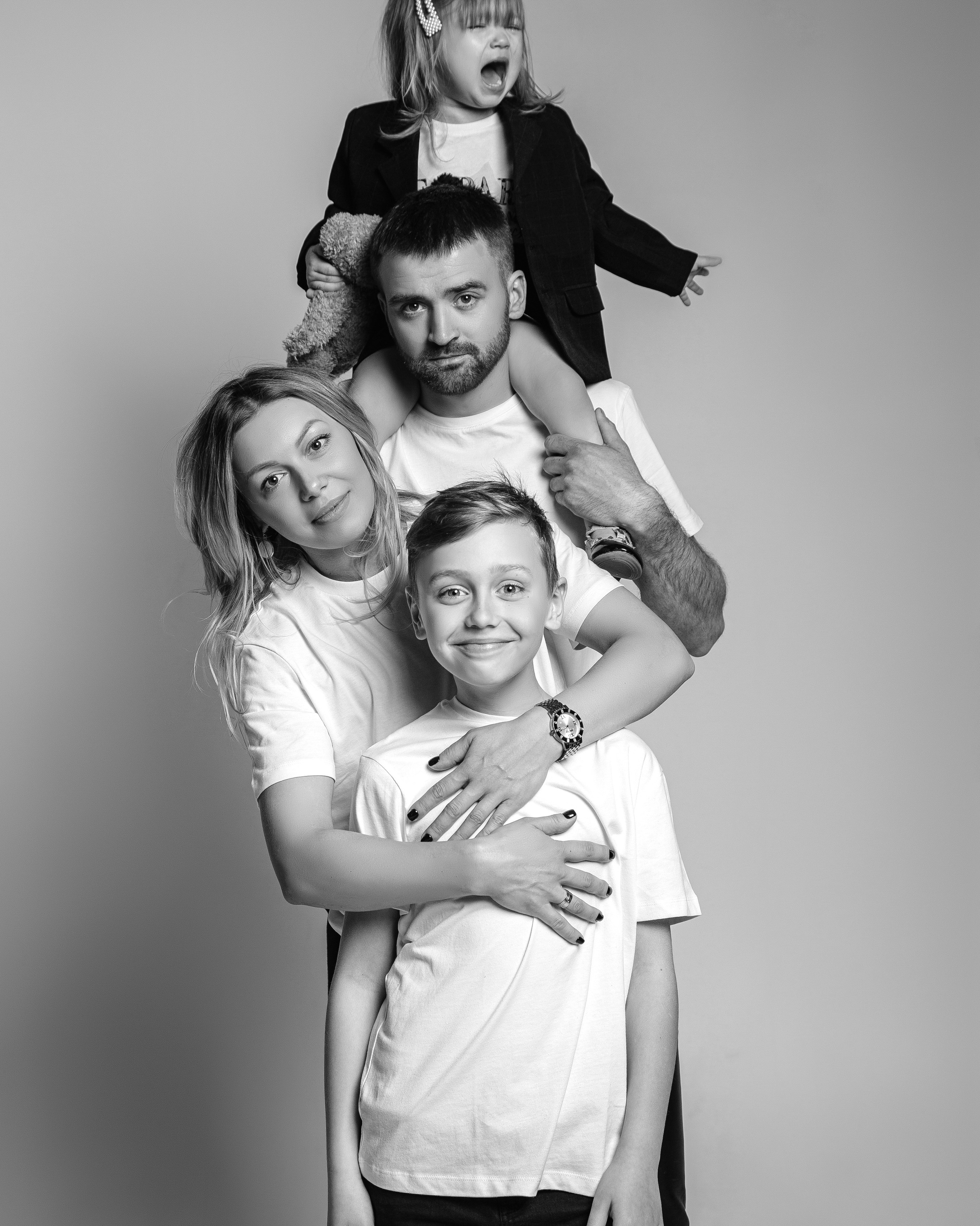 Наташа, Виталий, Миша и Аврора