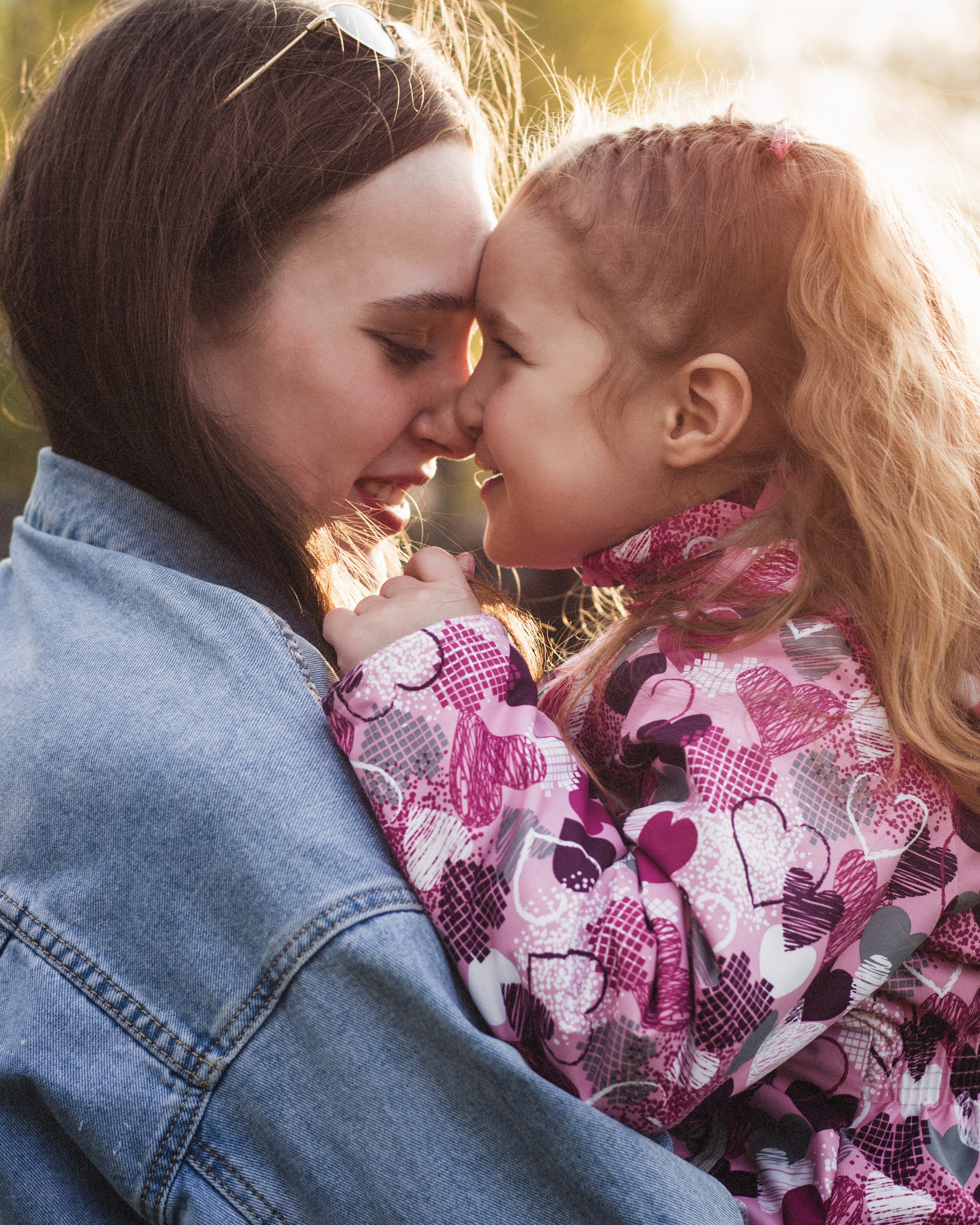 Катя с племянницей Варей