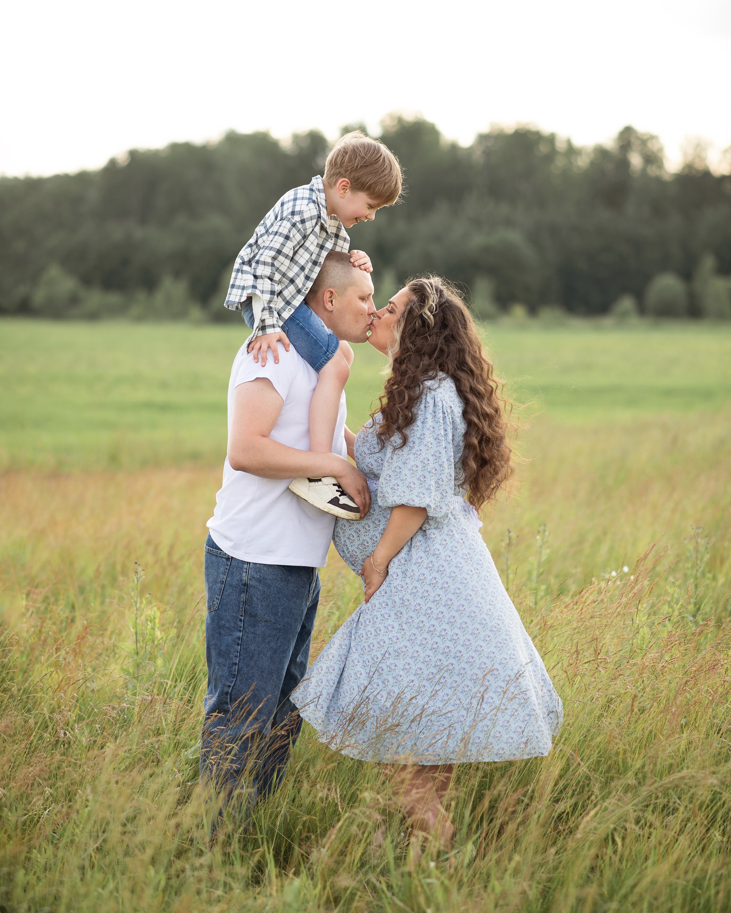 Съемка в поле