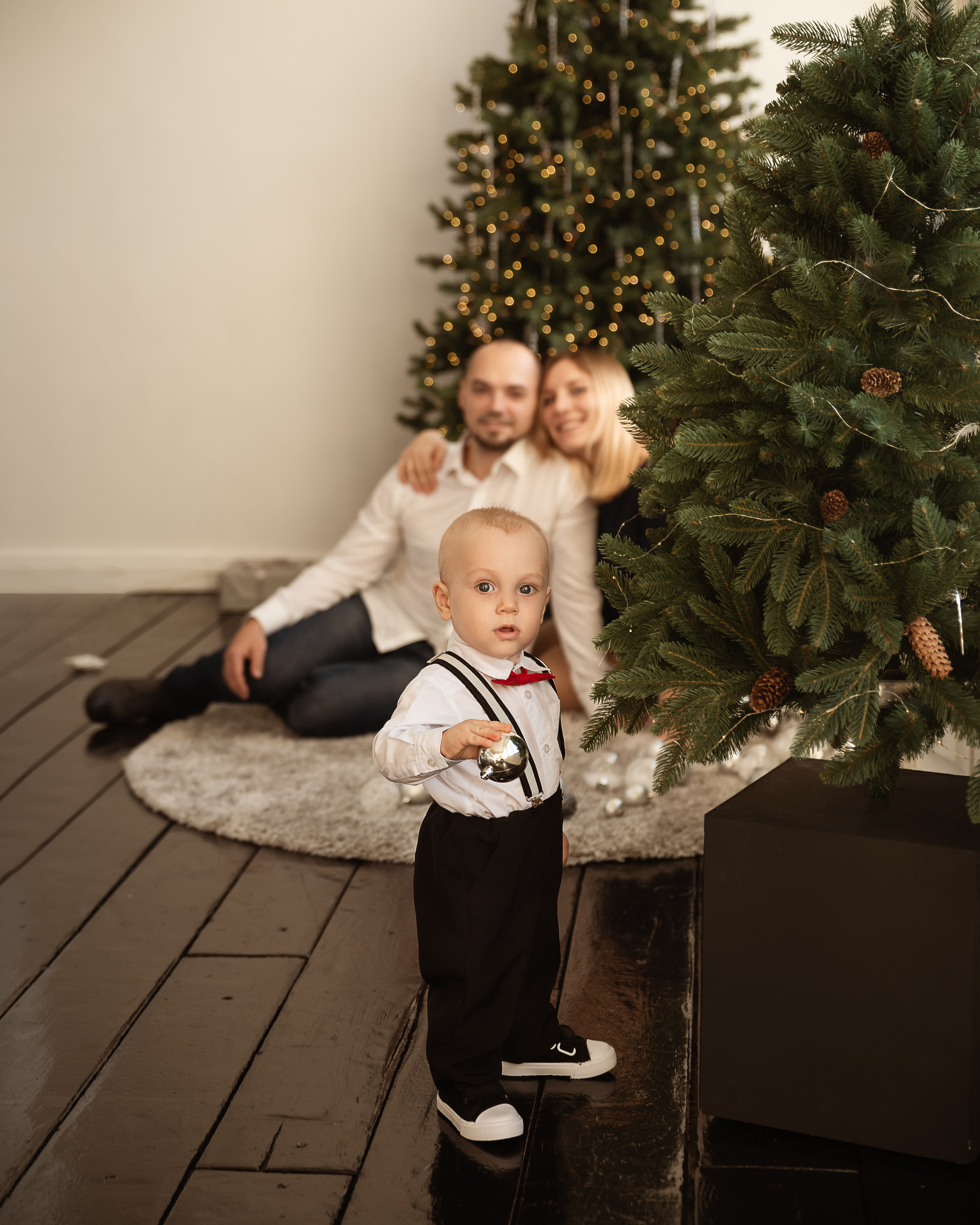 Семейная фотосессия в студии