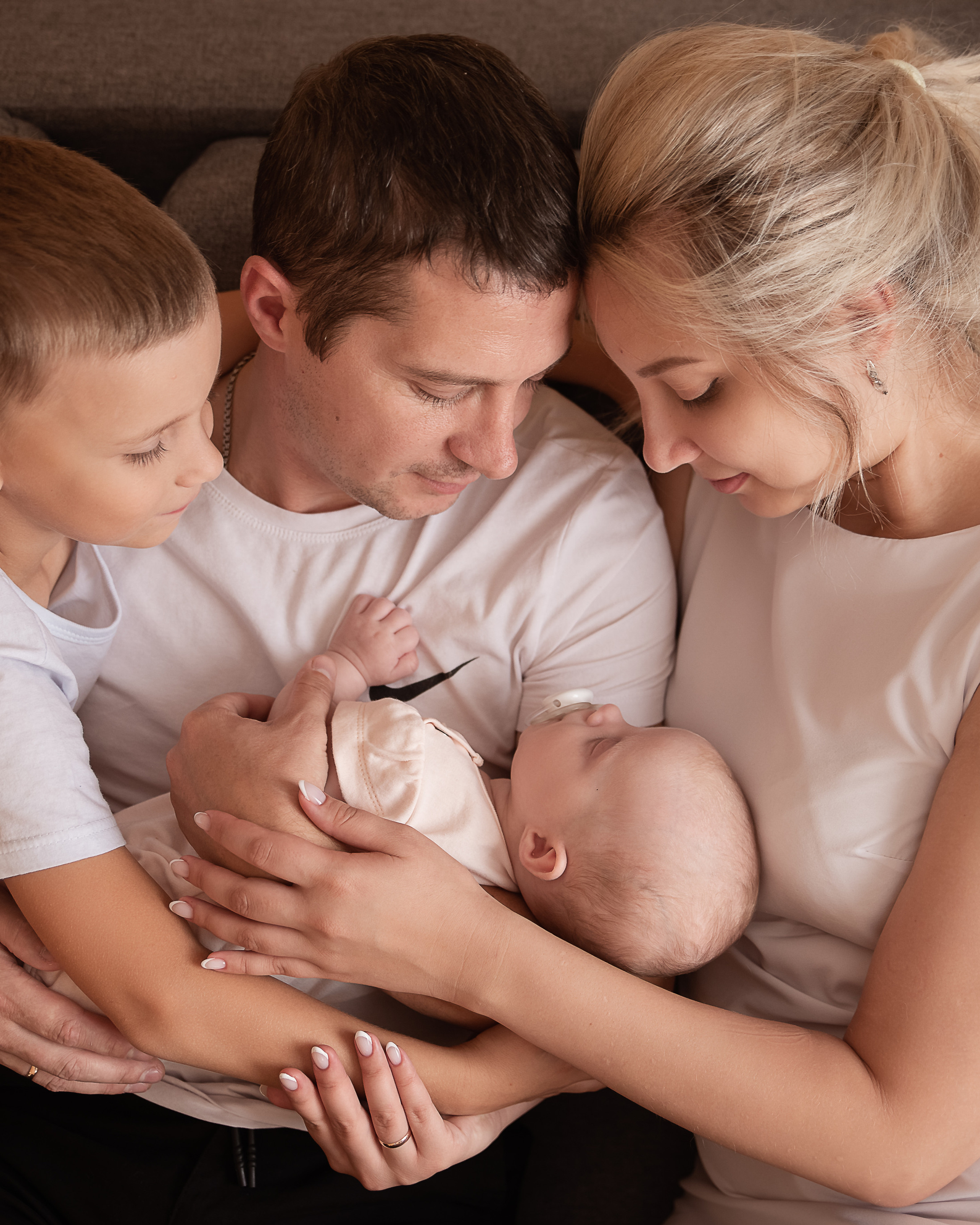 Олеся и ее семья