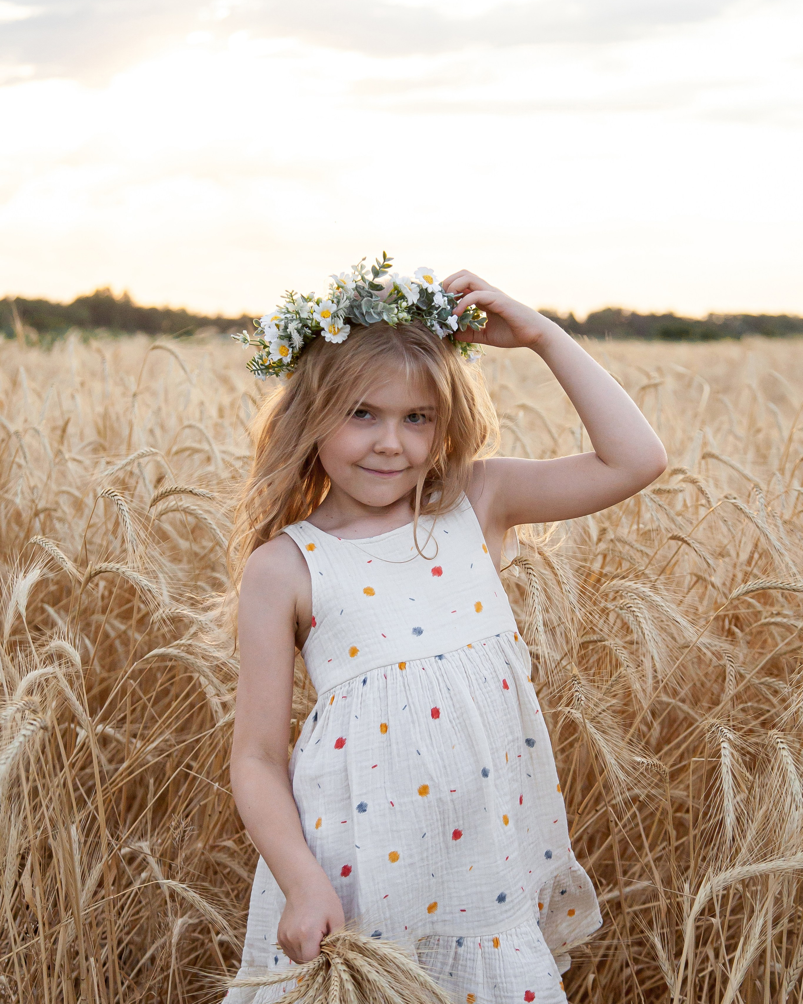 Ксюша в поле