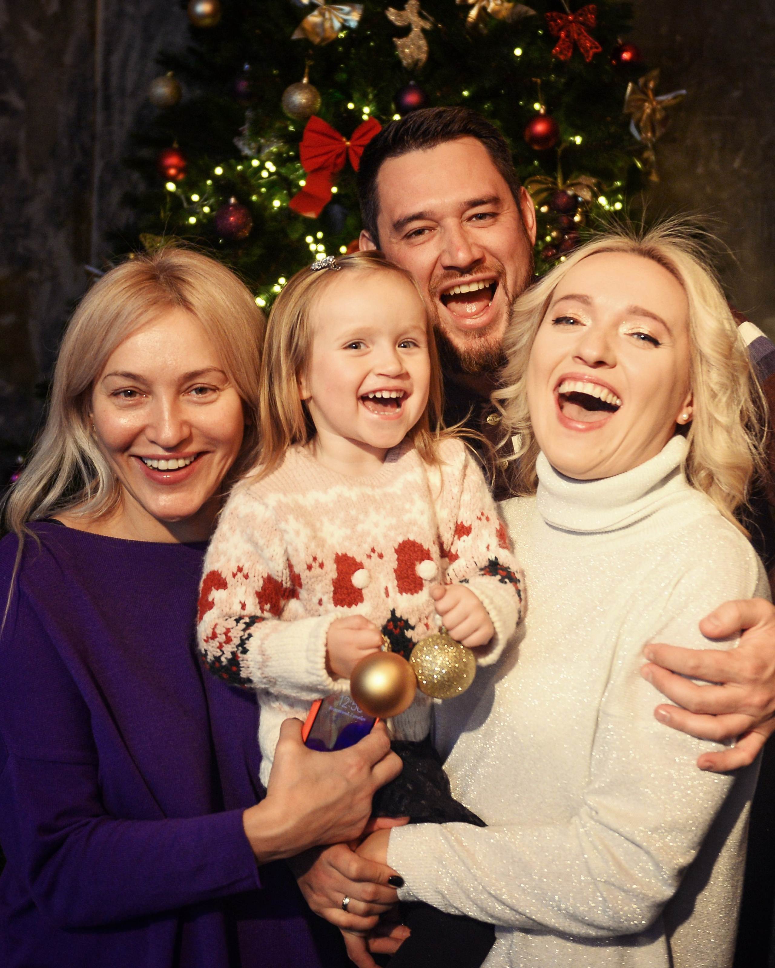 Новогодняя портретная съемка