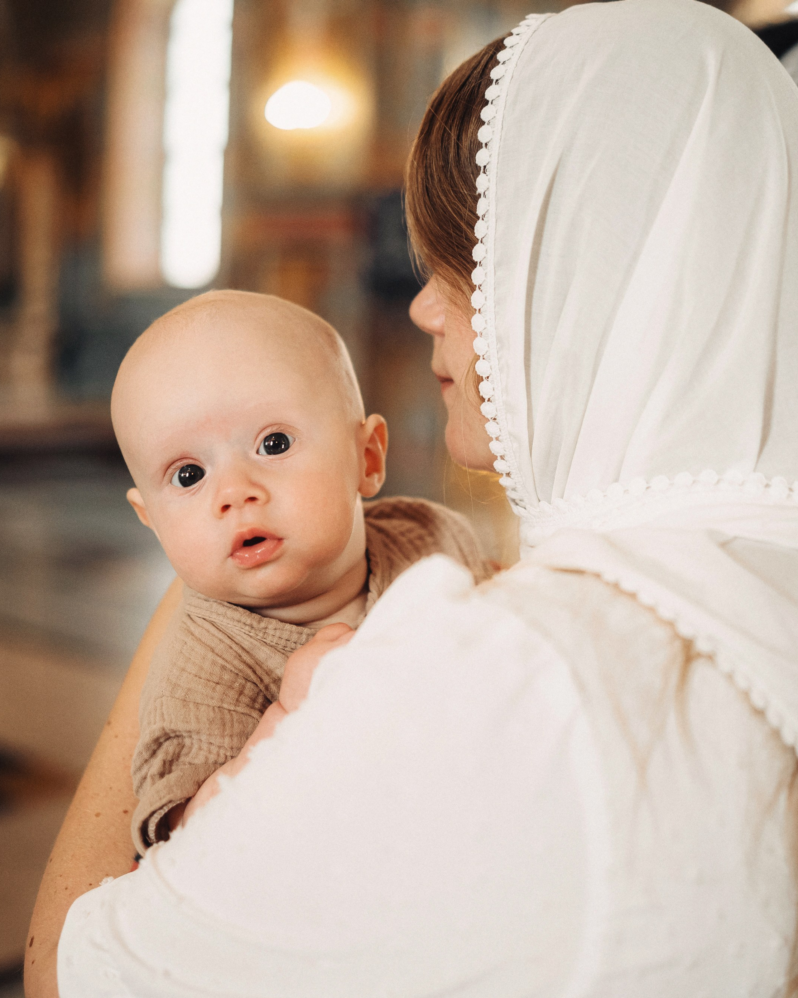 Крещение Матвея в храме Всецарица