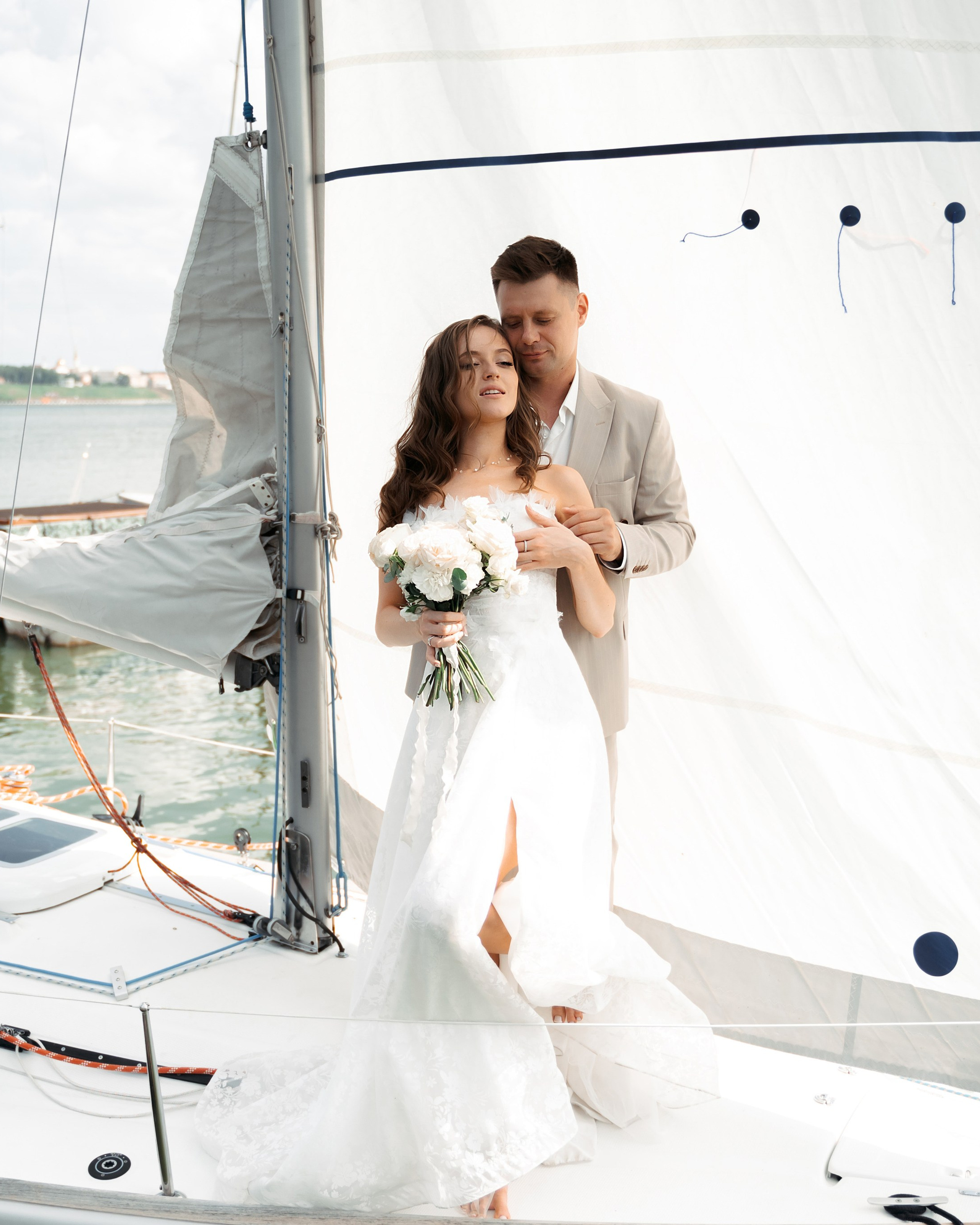 Яхта, парус, ты&nbsp;и&nbsp;я.