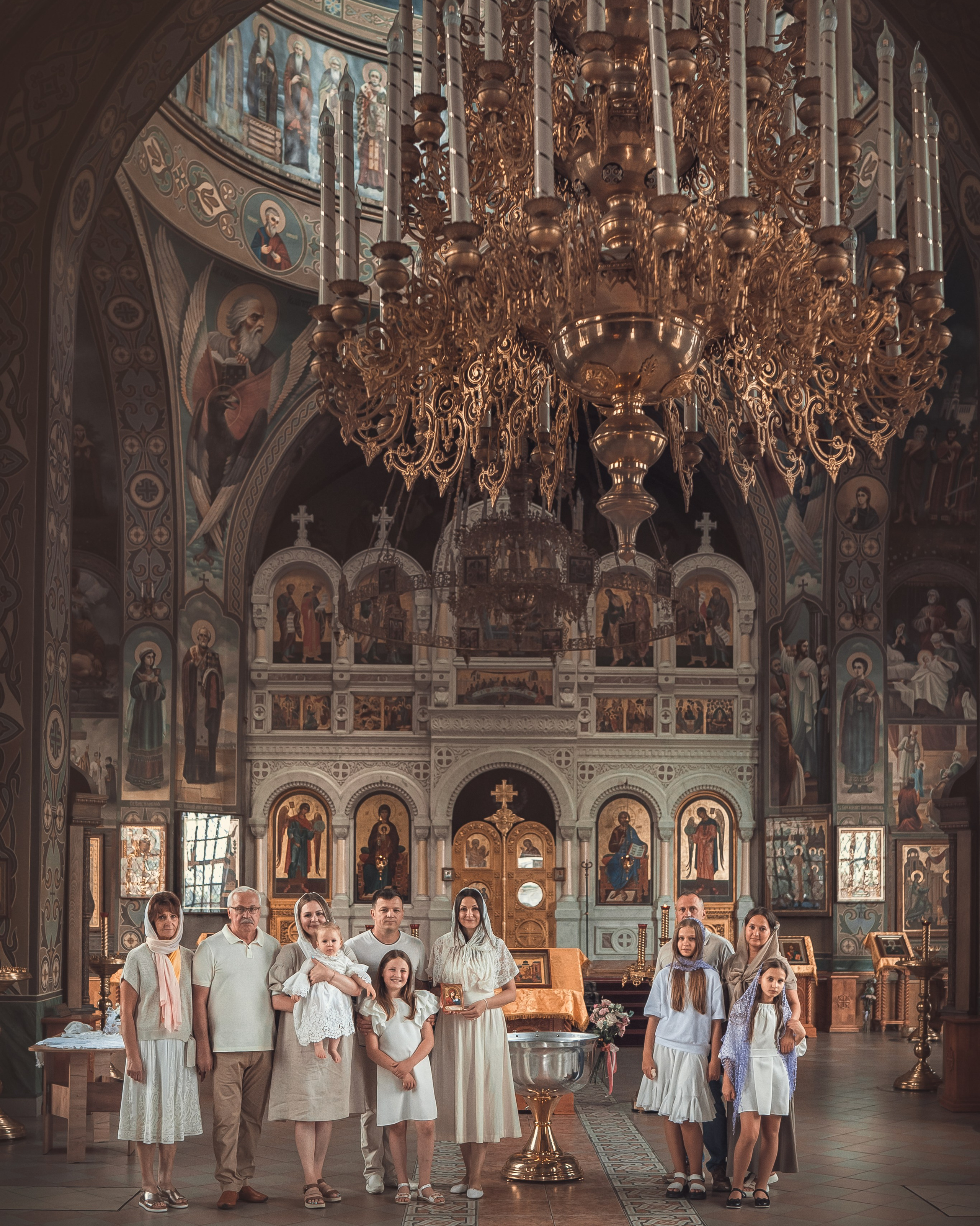 Крещение Валентины, Храм Преполовения Пятидесятницы, Ростов-на-Дону