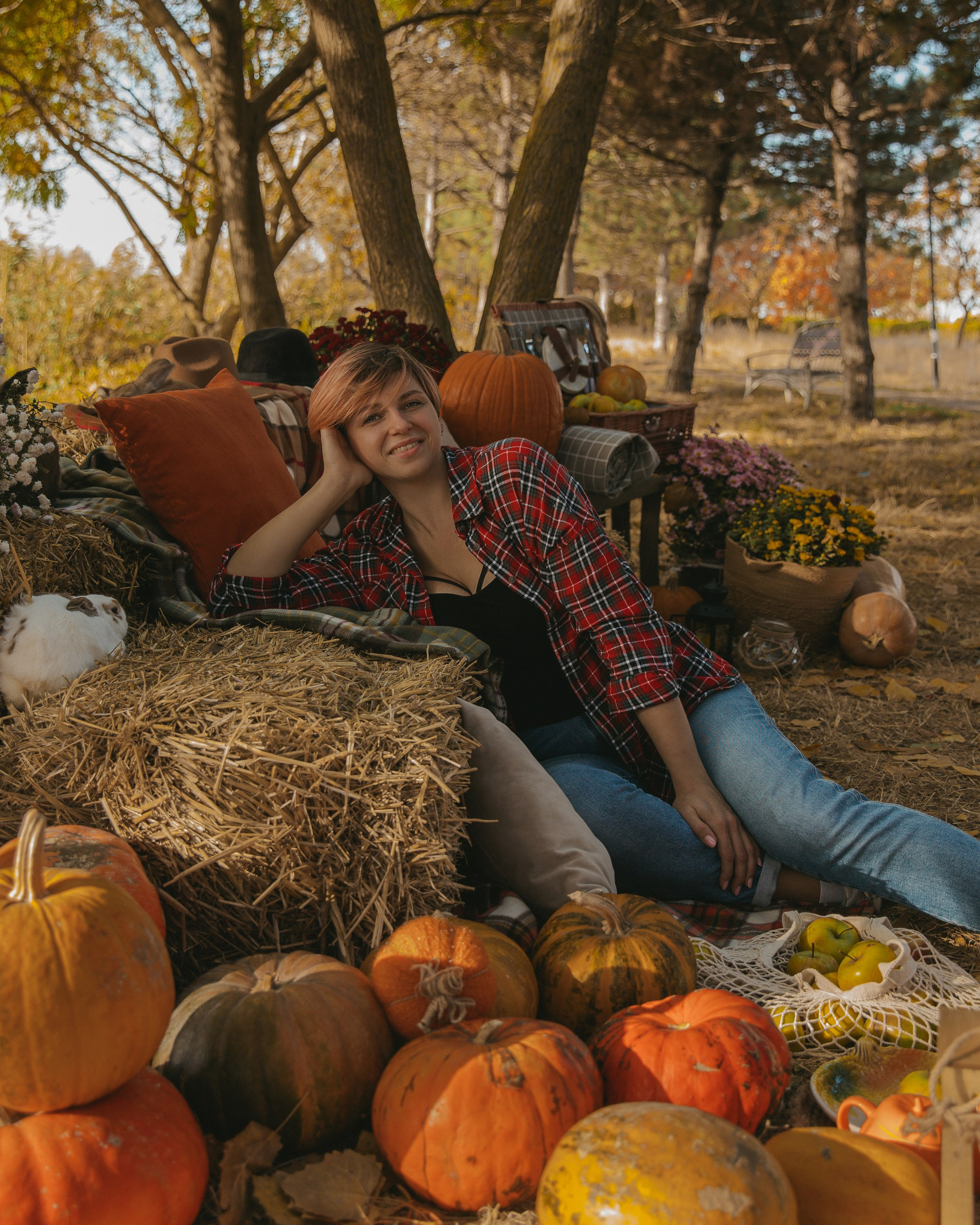 Фотопроект с кроликами