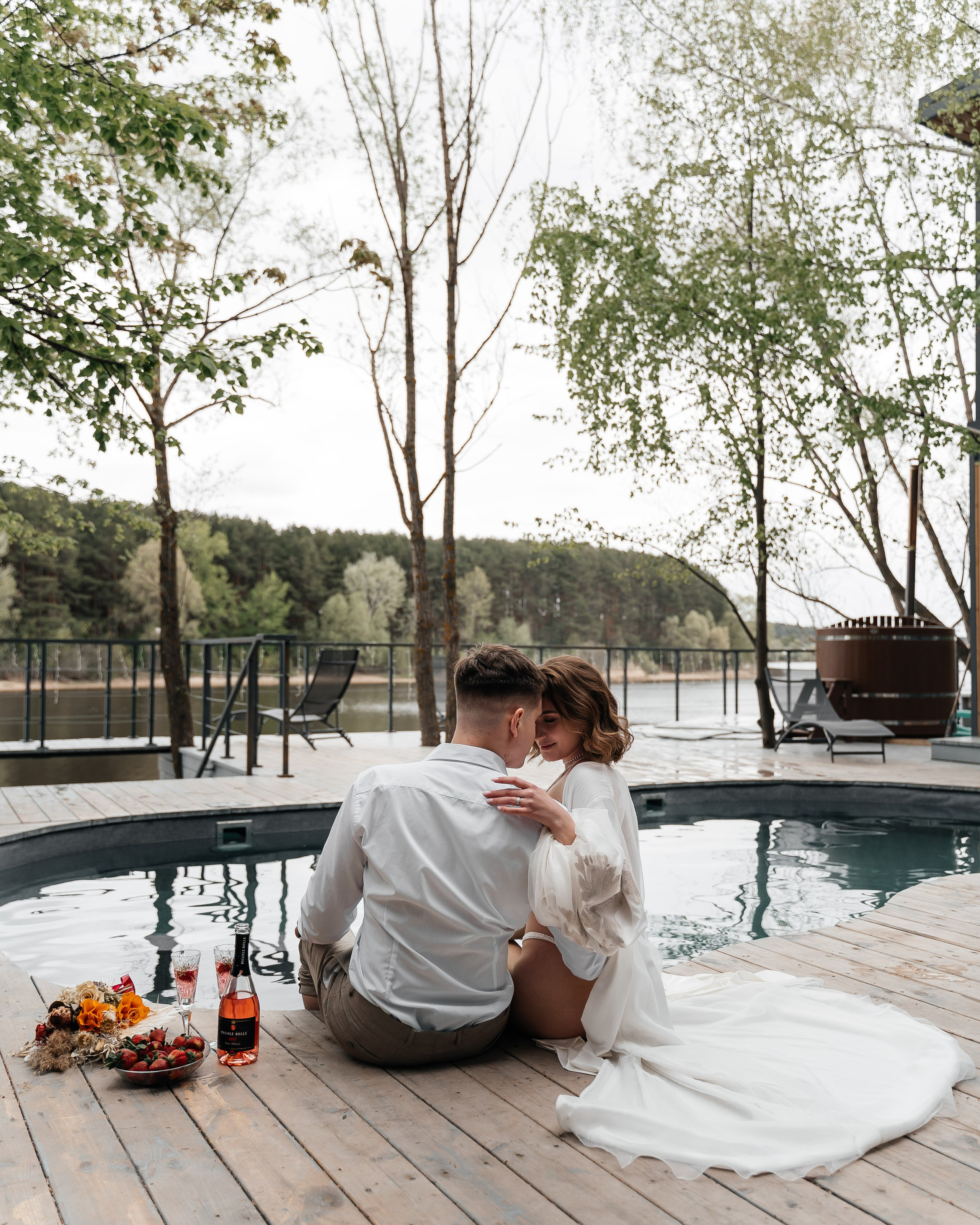 В загородном клубе "Утрау"