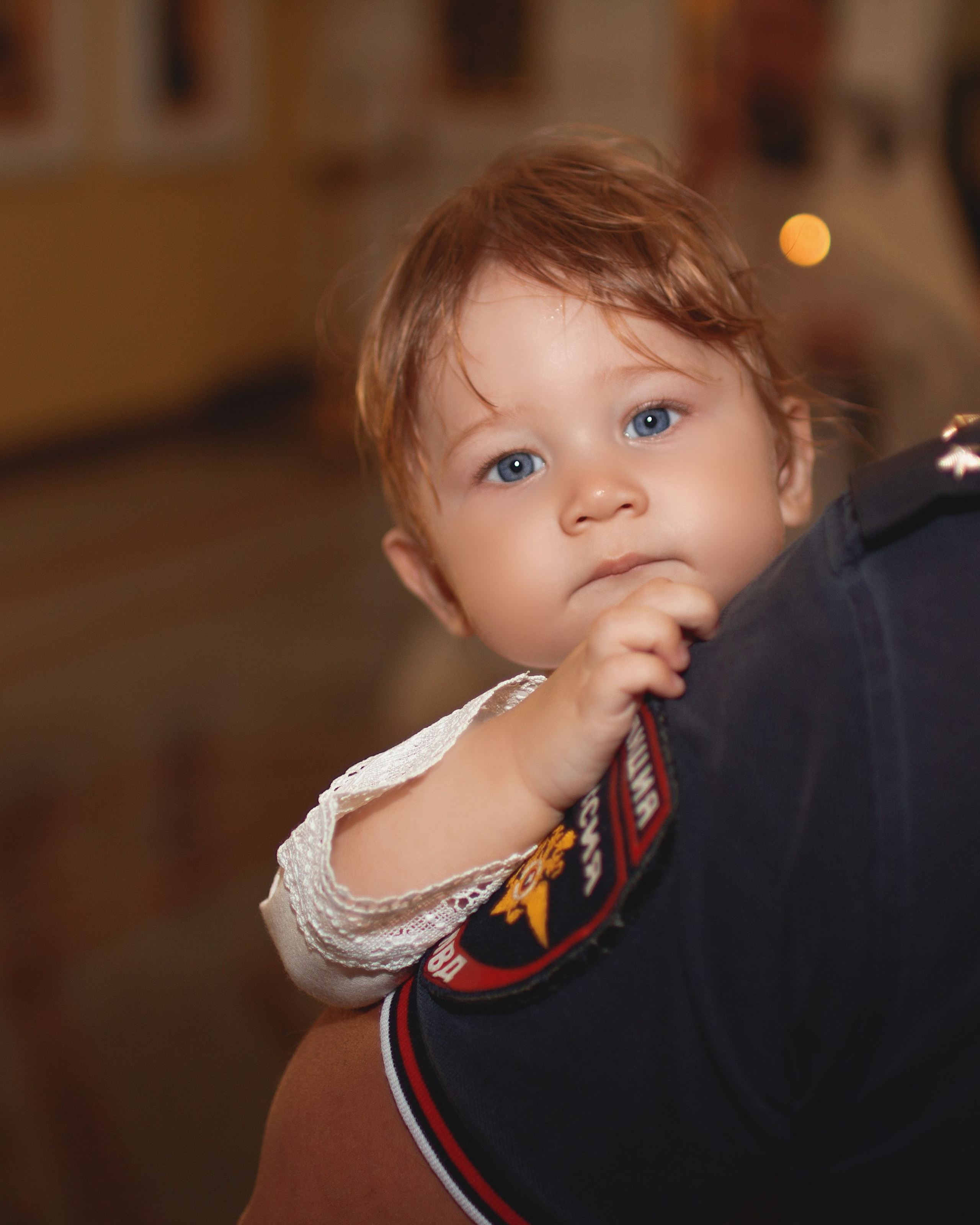 Крещение Романа в церкви Ильи Пророка