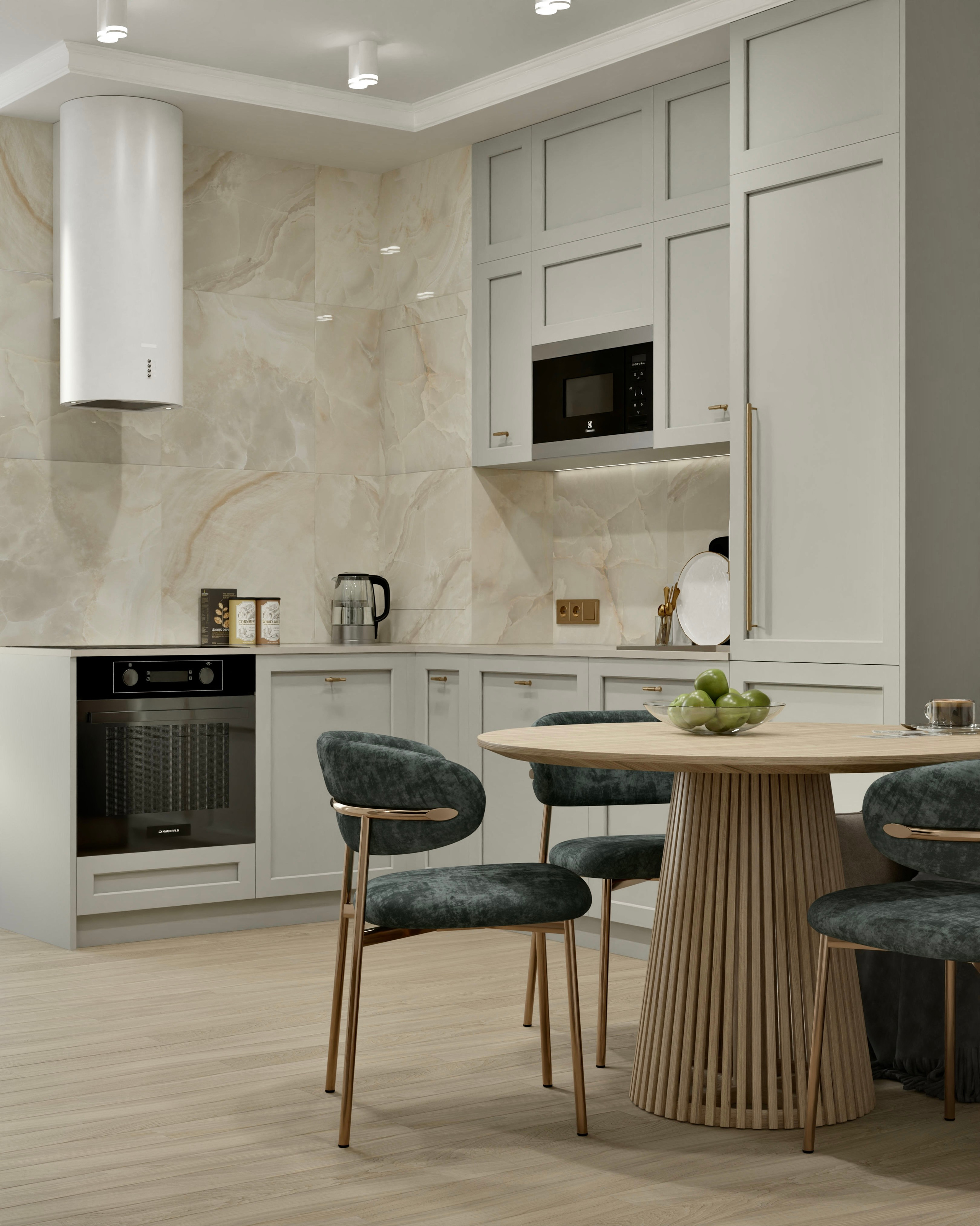 Трёхкомнатная квартира — 65 м²