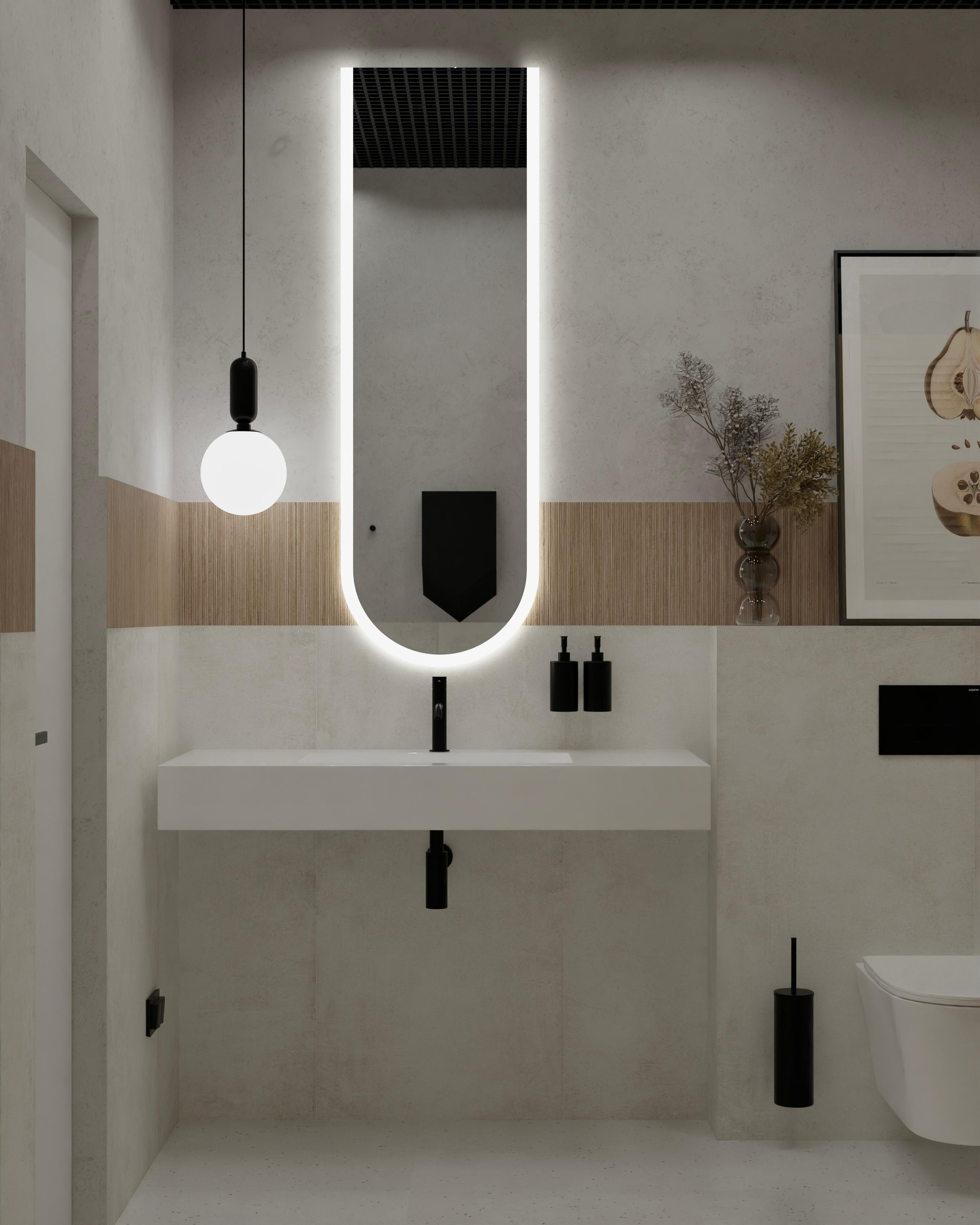 Санузел в коммерческом помещении