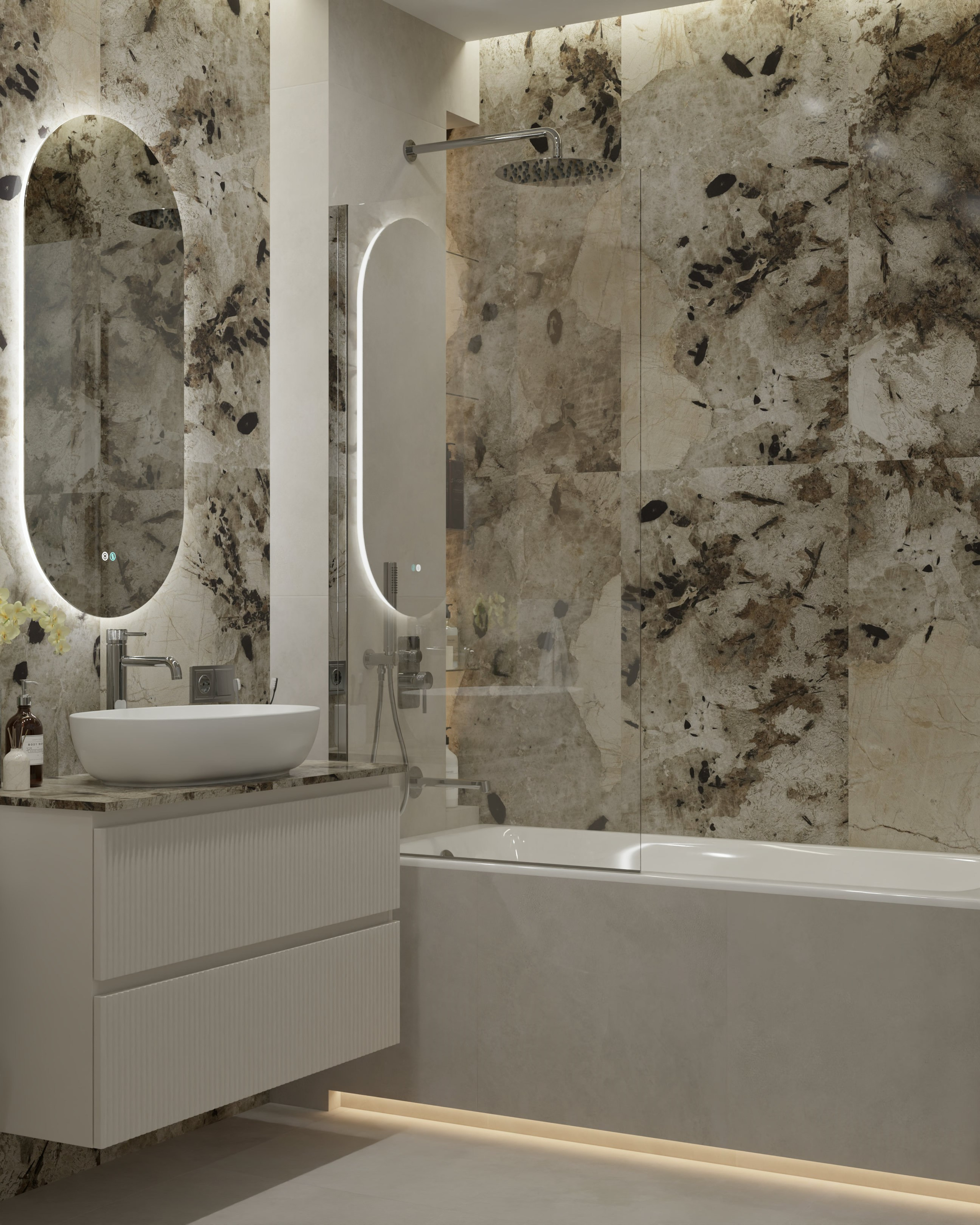 Двухкомнатная квартира — 54 м²