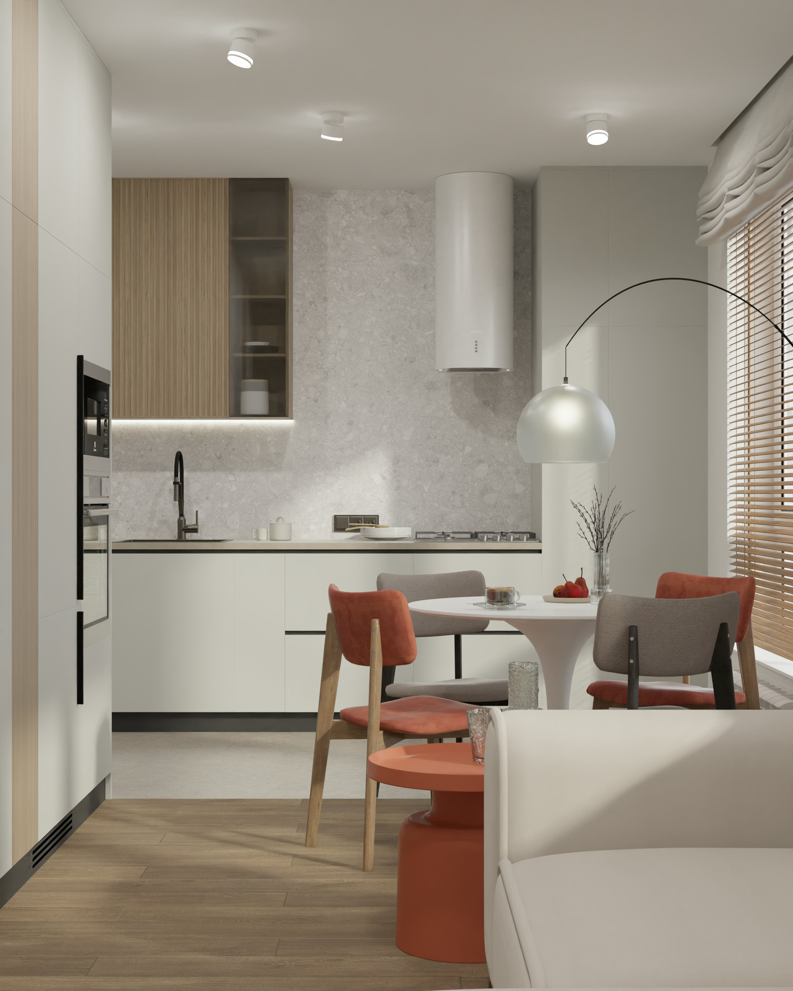 Трёхкомнатная квартира — 78 м²