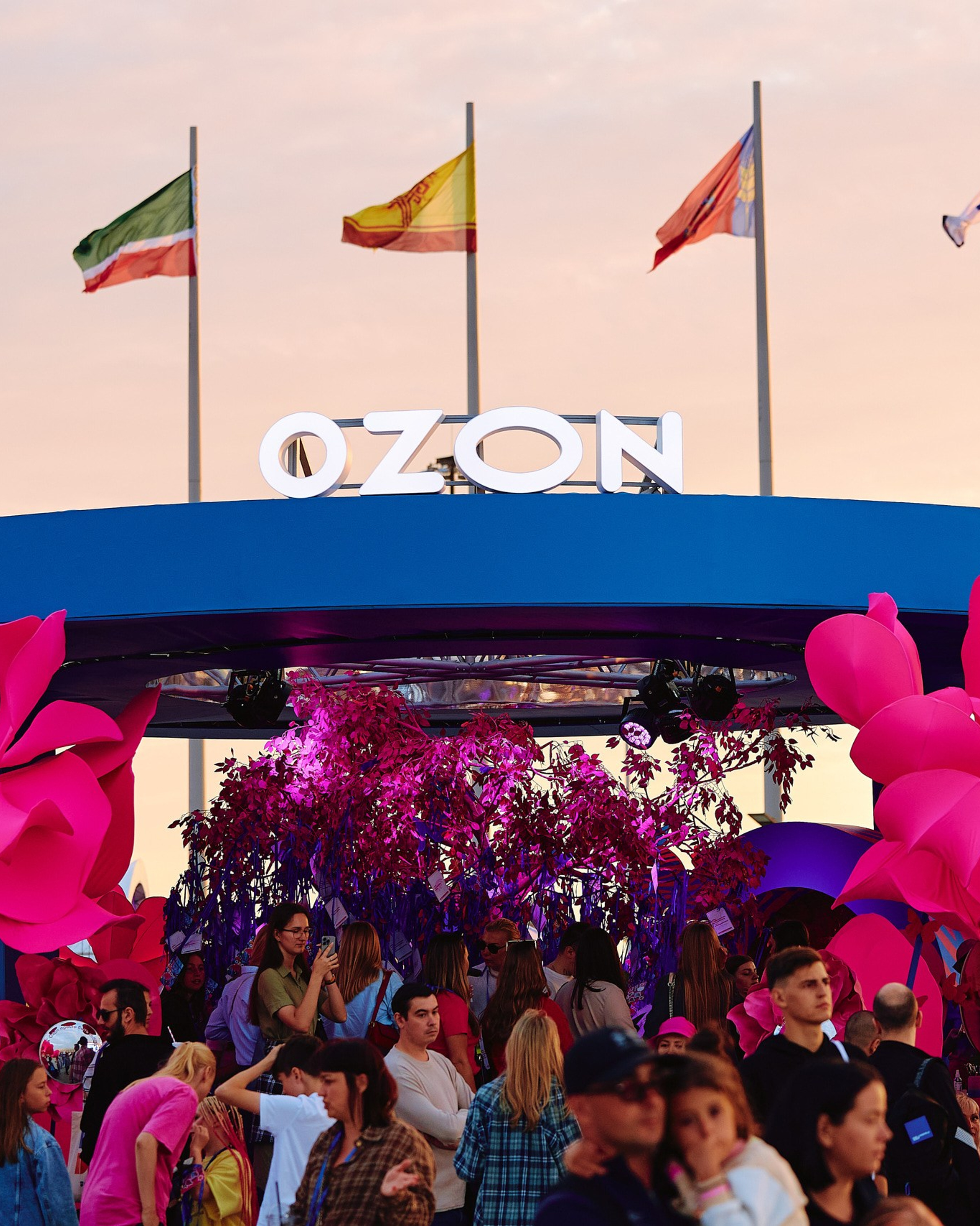 Стенд OZON на&nbsp;VK Fest