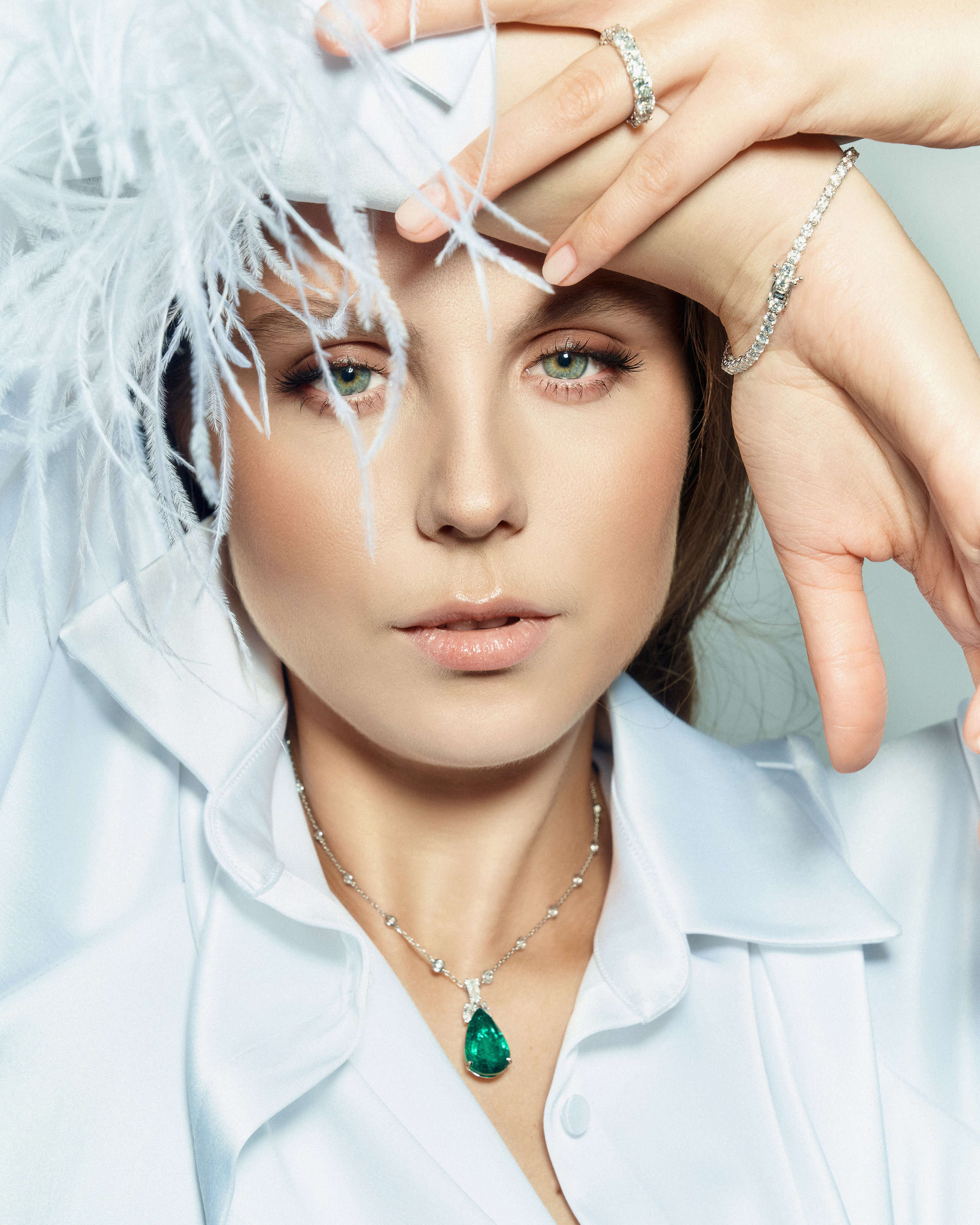 Портретная фотосессия для Валентины у меня в студии на Зил Арт