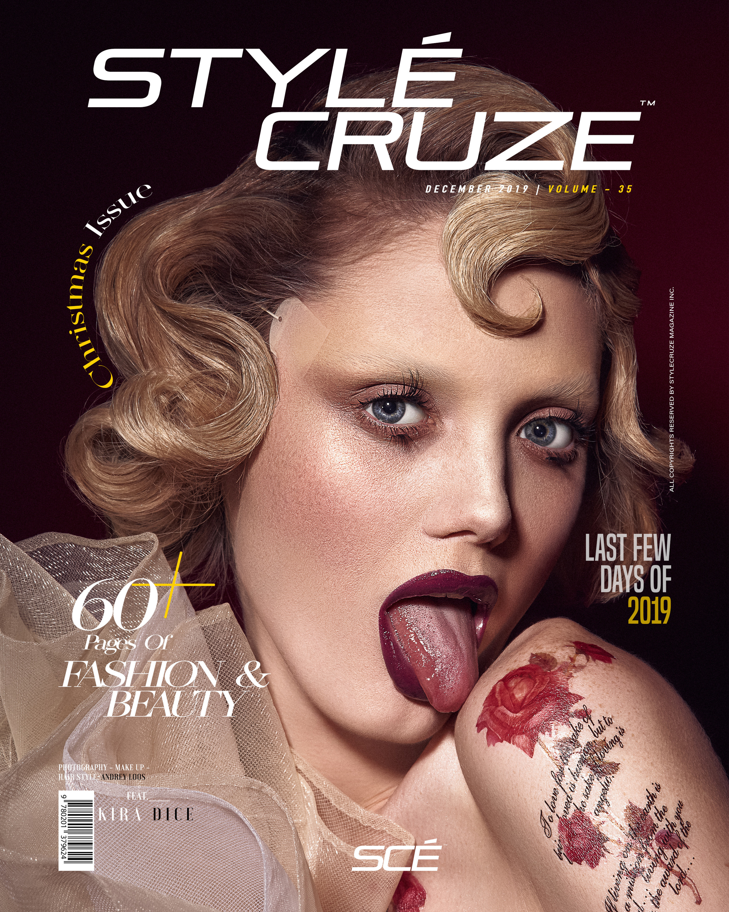 Фотосессия для Style Cruze Magazine december 2019
