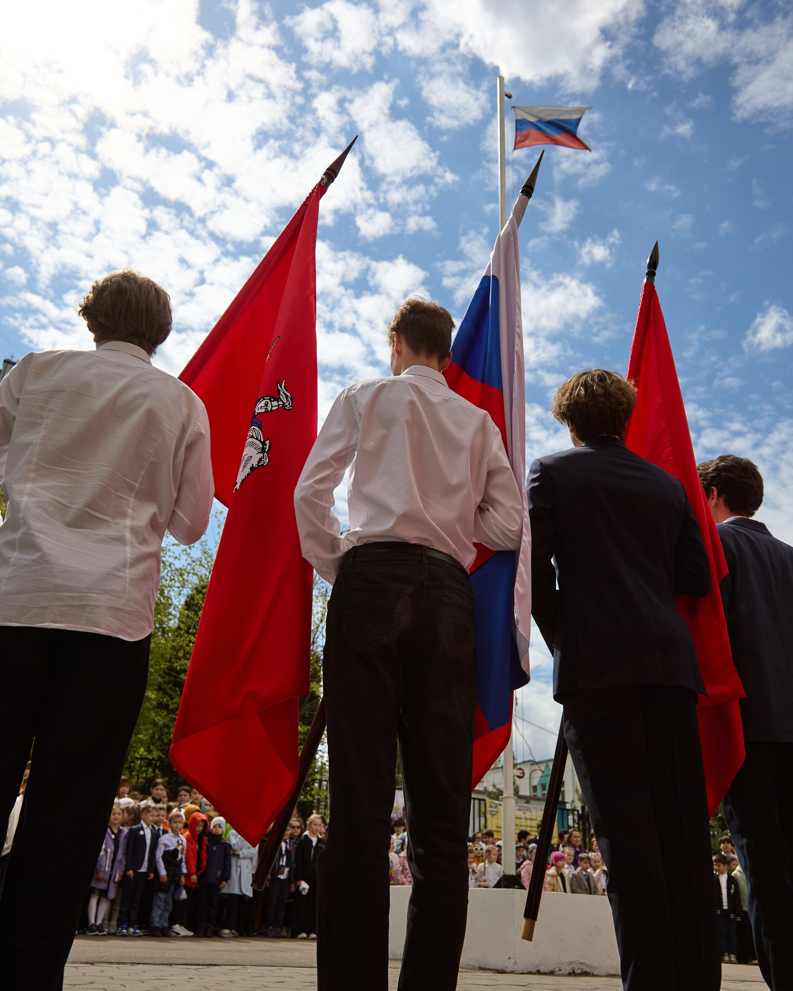 День Победы — школа Тропарево