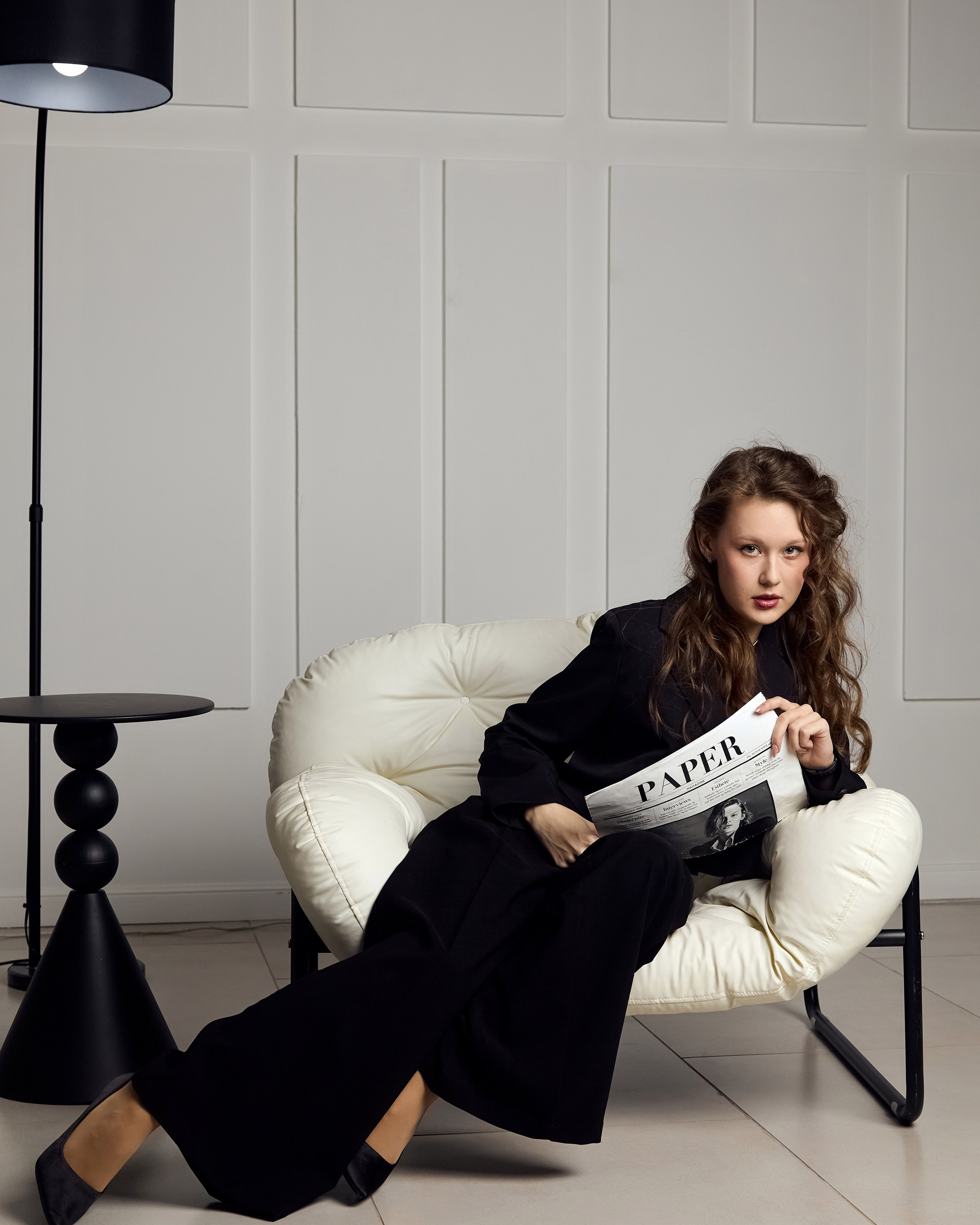 Студийная съёмка в Иваново для Полины