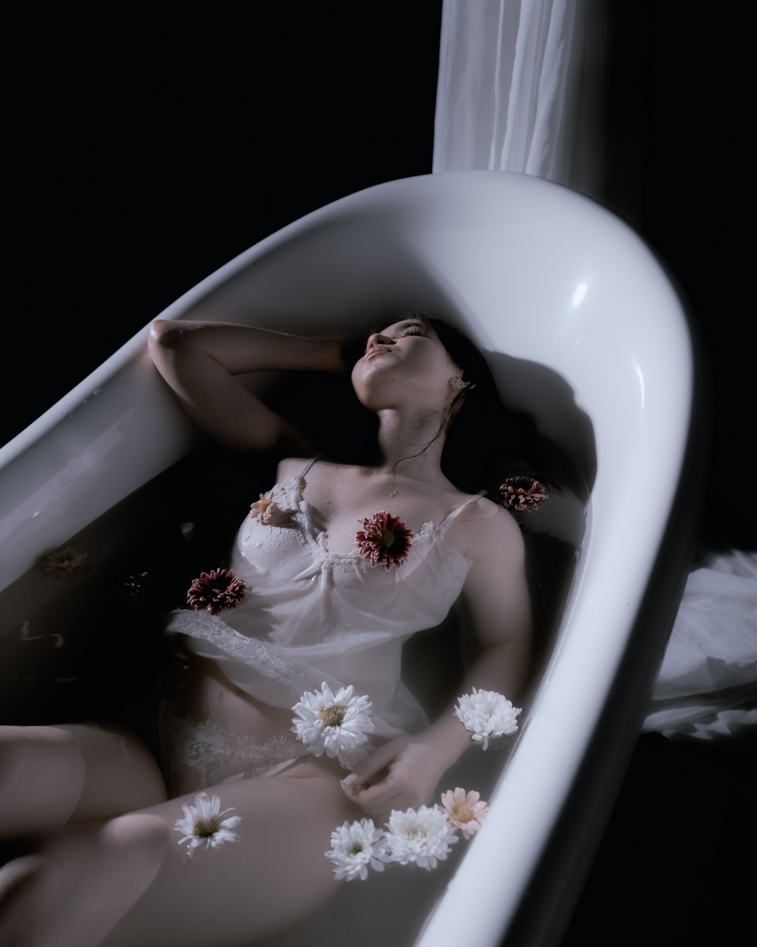 Полина в оранжереи