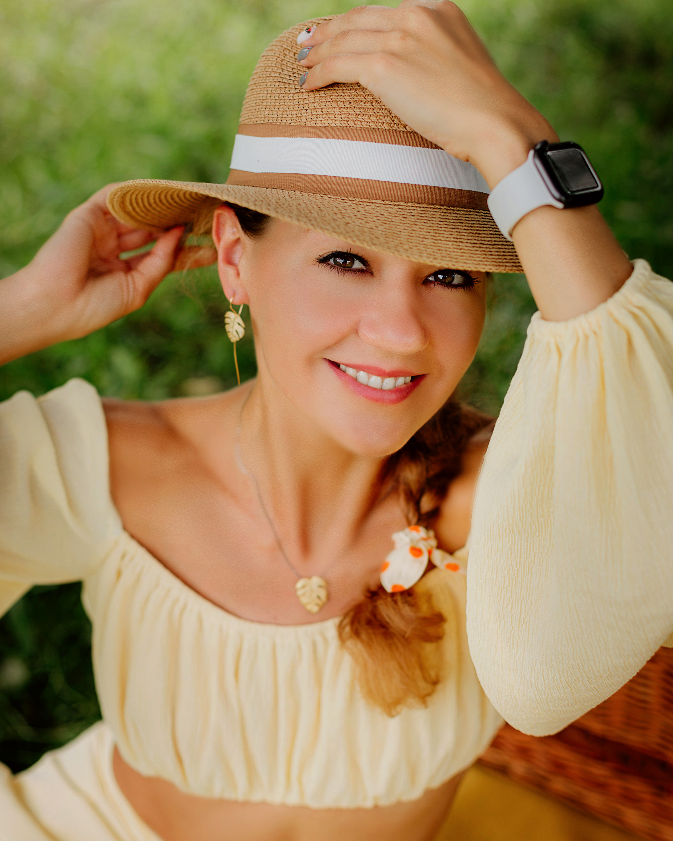 Надежда пикник в парке