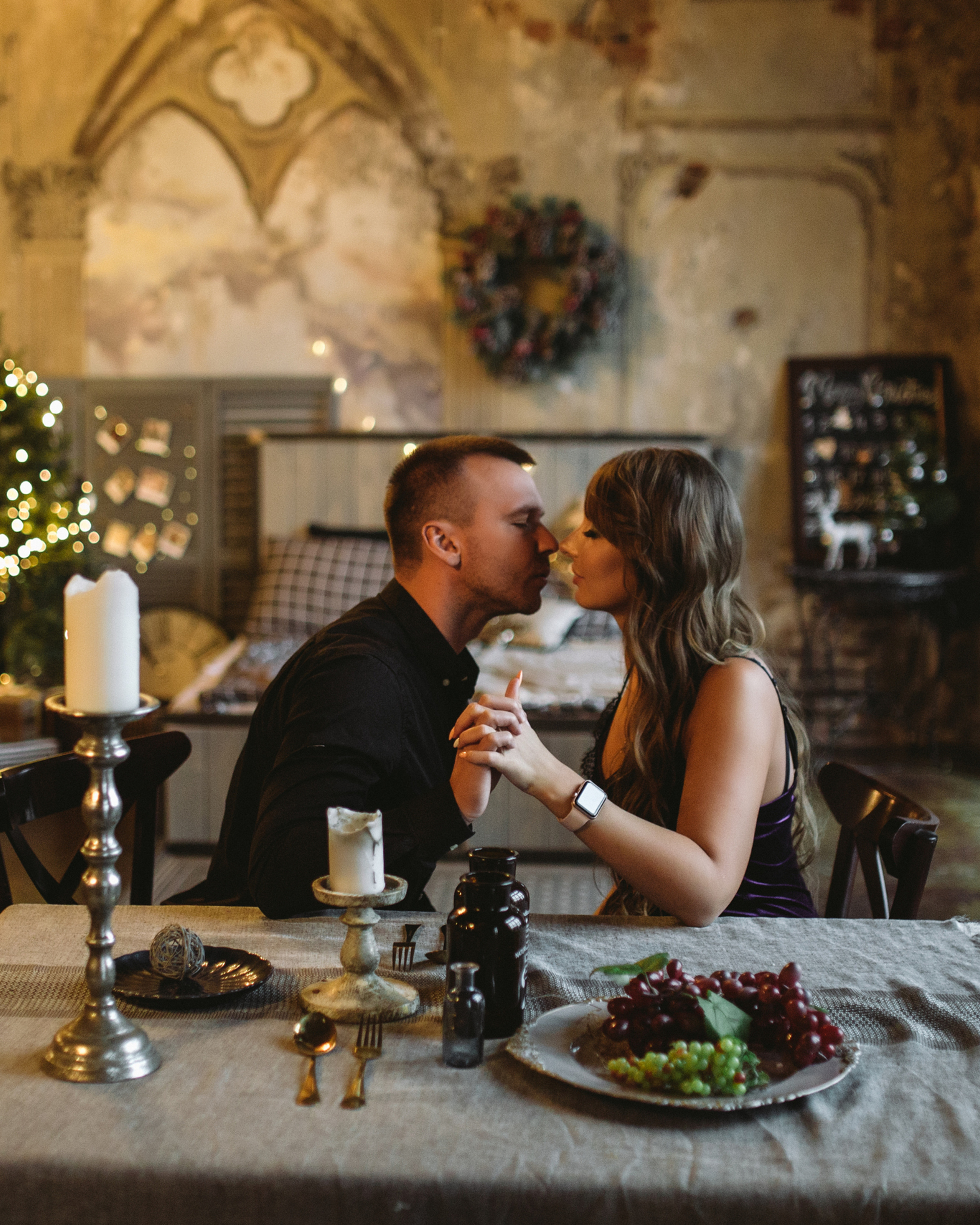 Олеся и Дима в Рождество