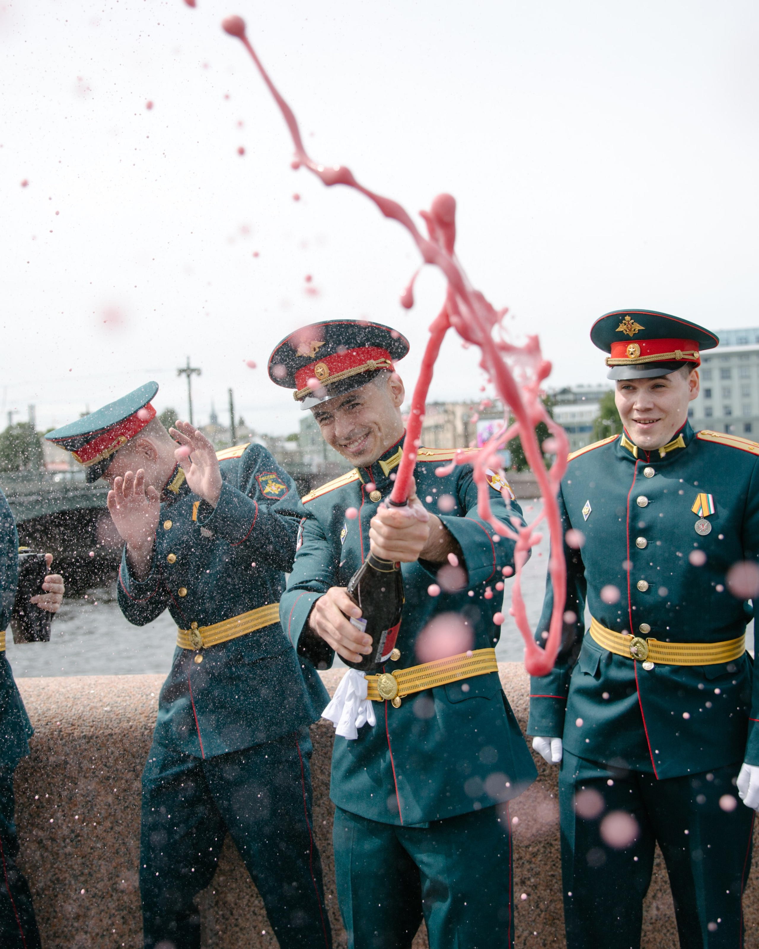 Выпускной военного вуза