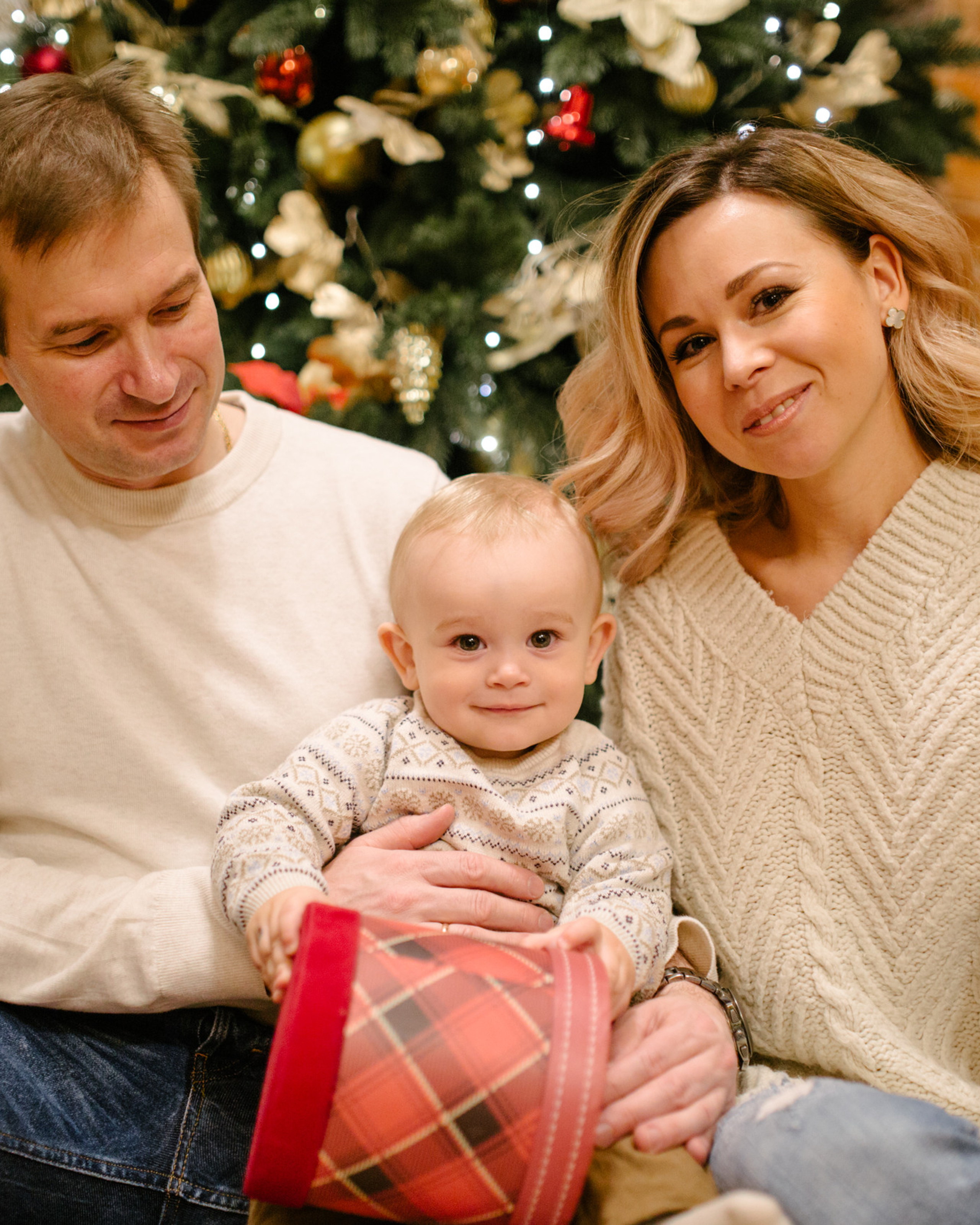 Мария и Денис и маленький Степан)