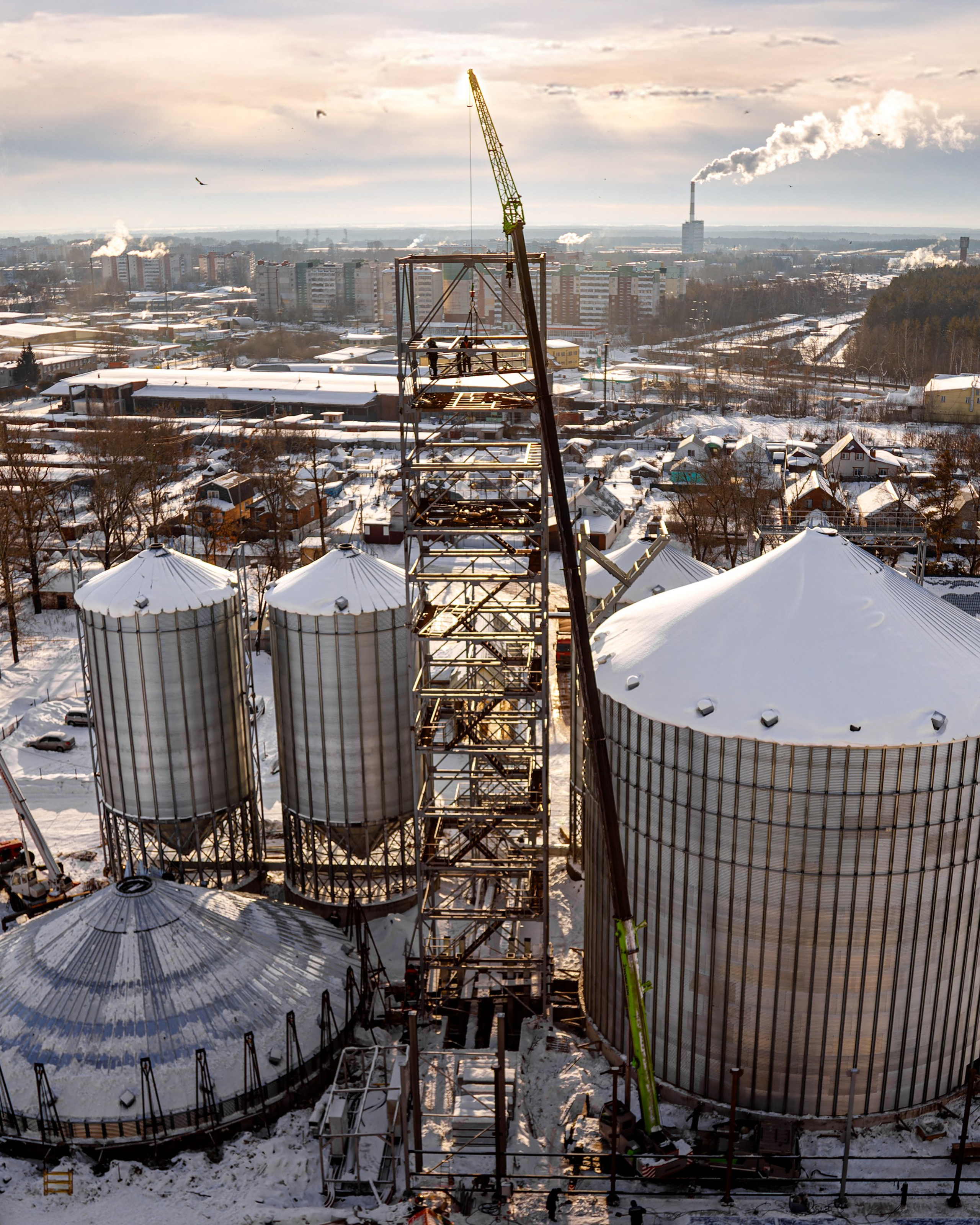 Деметра холдинг Димитровградский Элеватор Этапы строительства